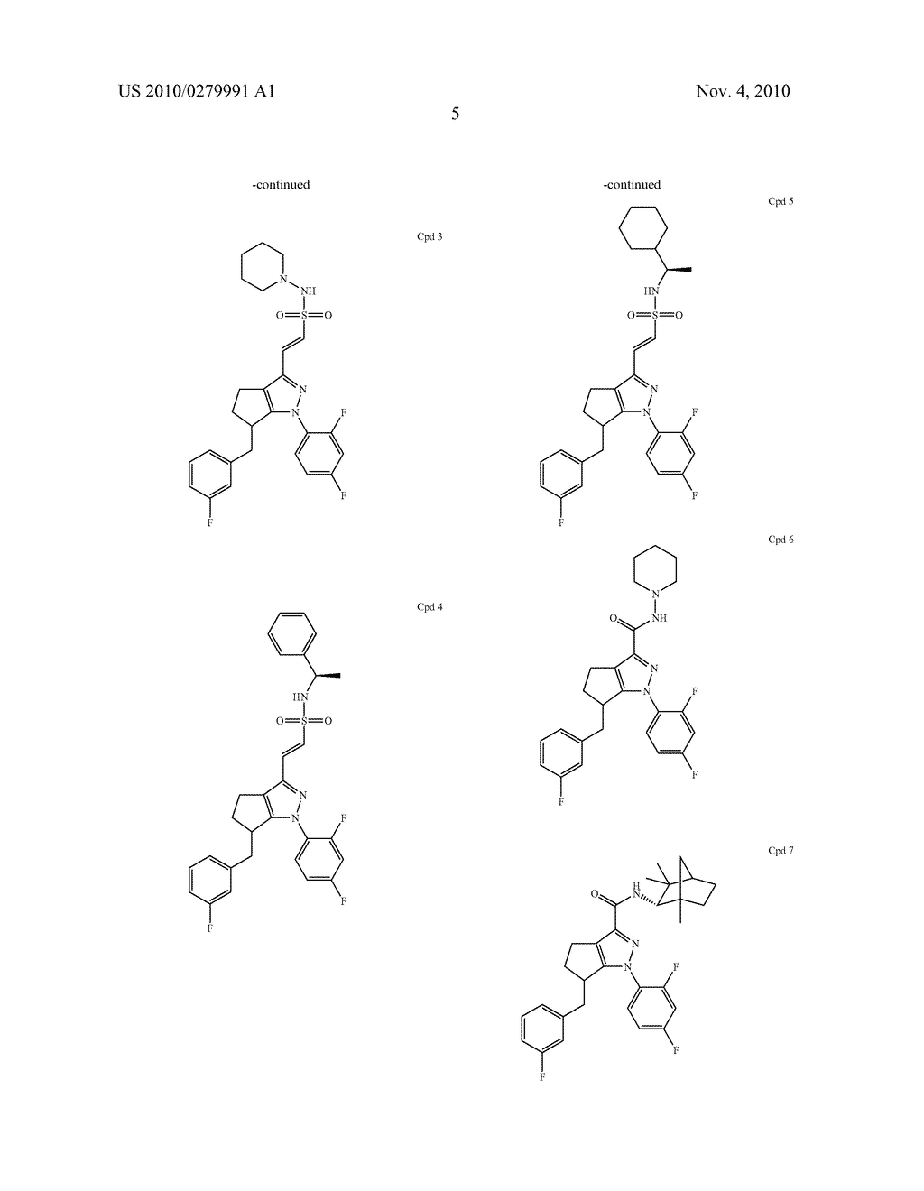 TETRAHYDRO-CYCLOPENTYL PYRAZOLE CANNABINOID MODULATORS - diagram, schematic, and image 06