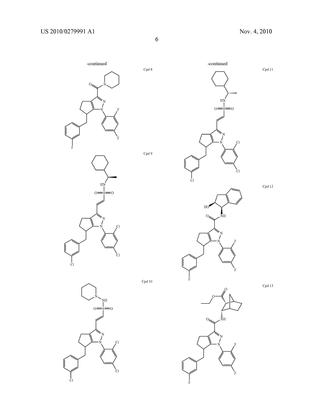 TETRAHYDRO-CYCLOPENTYL PYRAZOLE CANNABINOID MODULATORS - diagram, schematic, and image 07