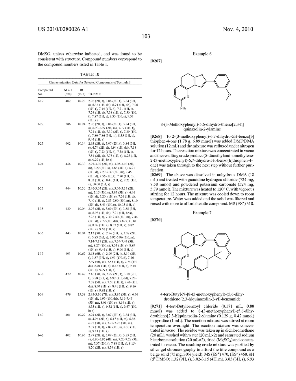 COMPOSITIONS USEFUL AS INHIBITORS OF PROTEIN KINASES - diagram, schematic, and image 104