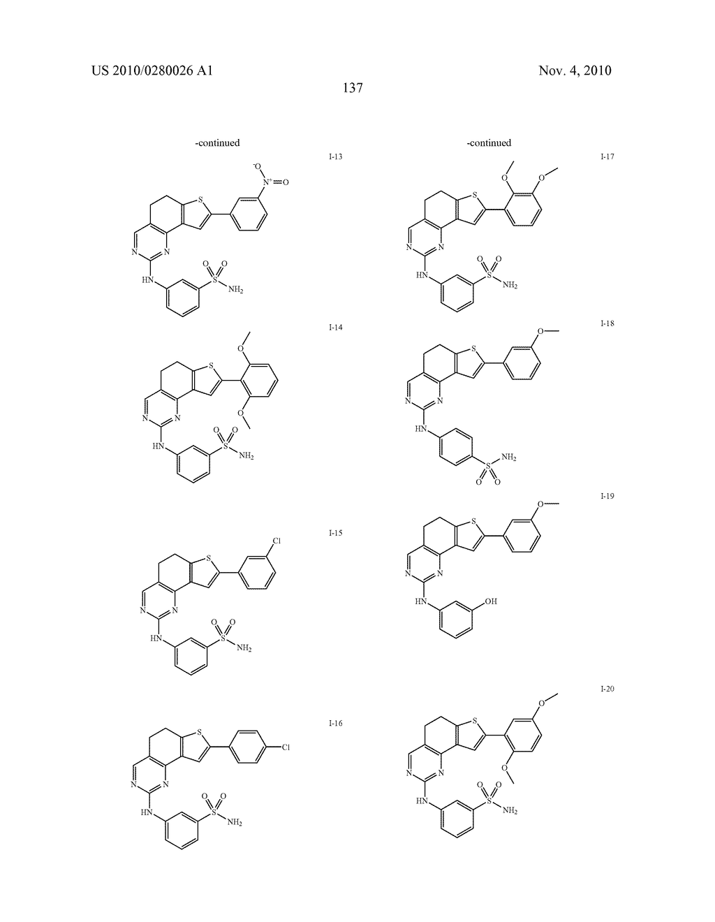 COMPOSITIONS USEFUL AS INHIBITORS OF PROTEIN KINASES - diagram, schematic, and image 138