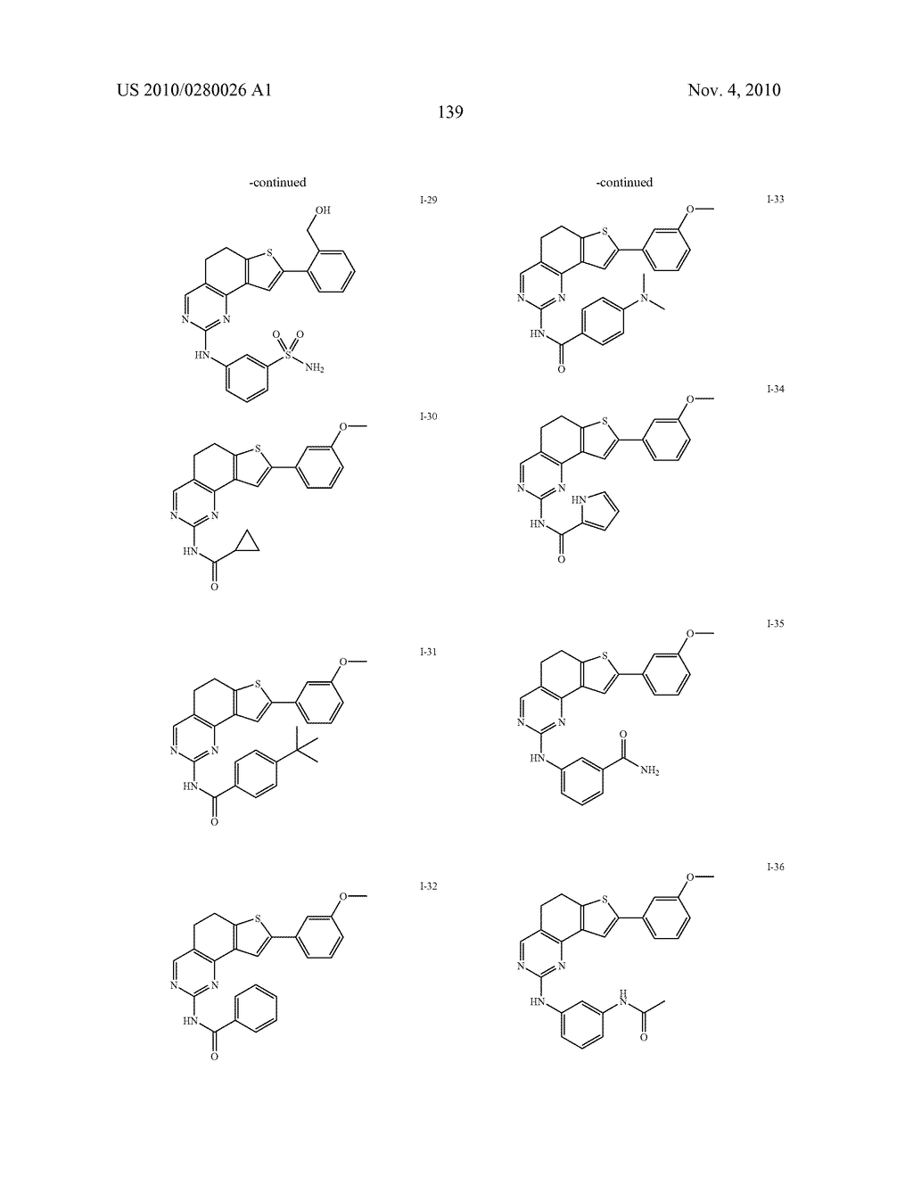 COMPOSITIONS USEFUL AS INHIBITORS OF PROTEIN KINASES - diagram, schematic, and image 140