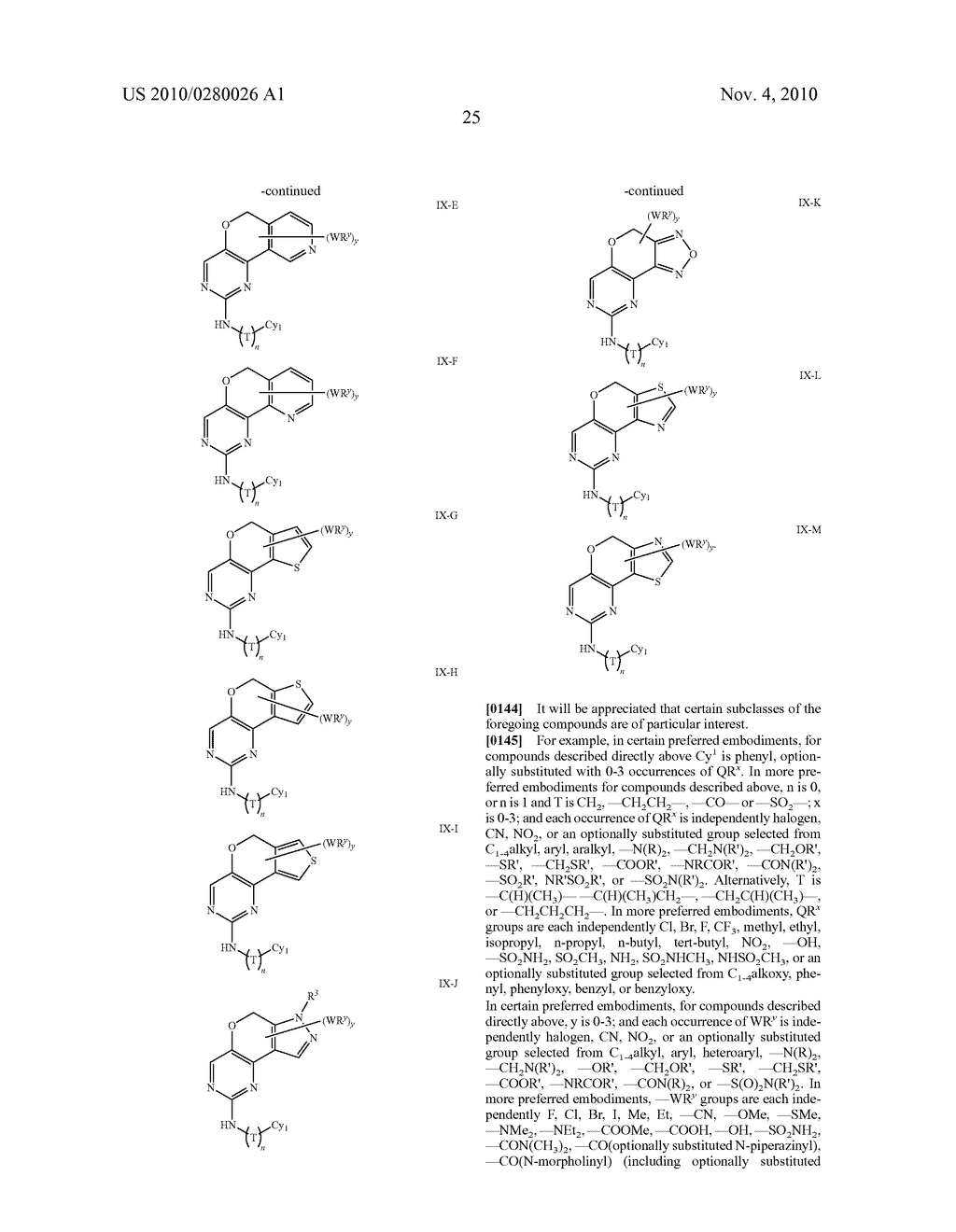 COMPOSITIONS USEFUL AS INHIBITORS OF PROTEIN KINASES - diagram, schematic, and image 26