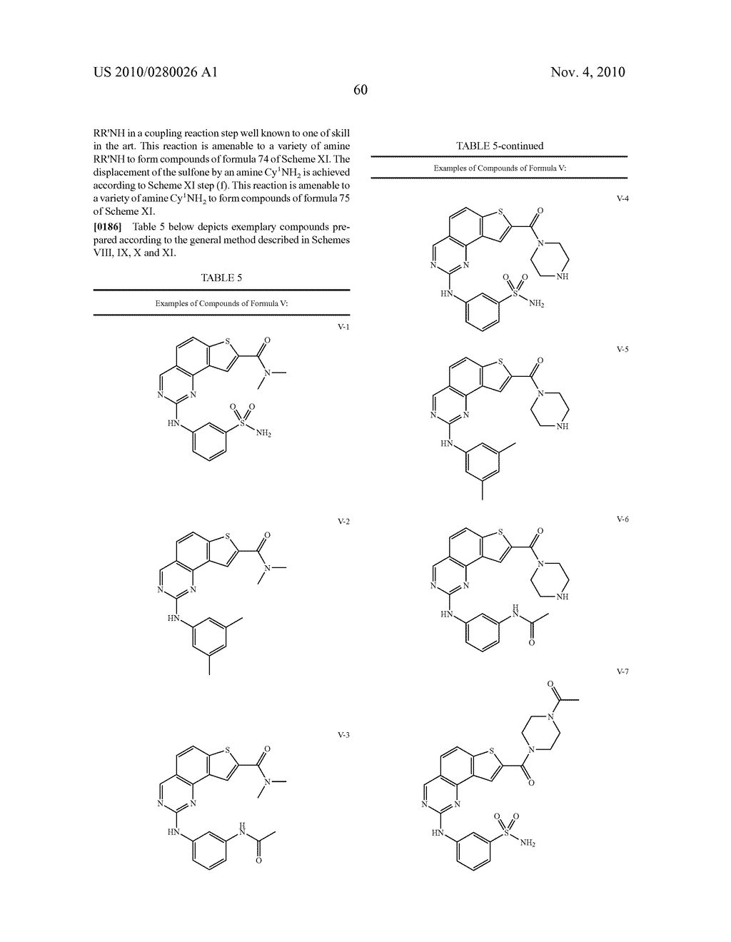 COMPOSITIONS USEFUL AS INHIBITORS OF PROTEIN KINASES - diagram, schematic, and image 61