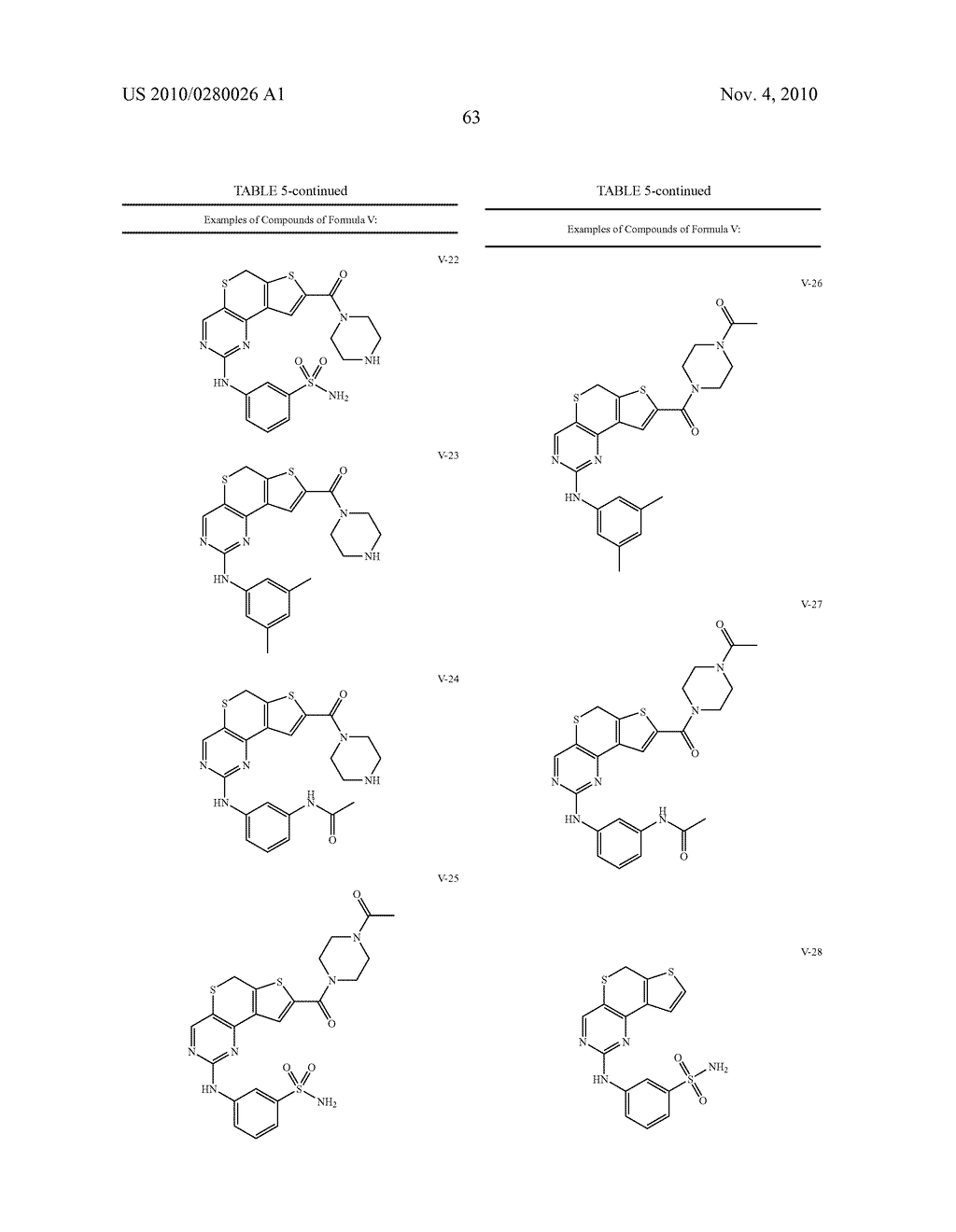 COMPOSITIONS USEFUL AS INHIBITORS OF PROTEIN KINASES - diagram, schematic, and image 64