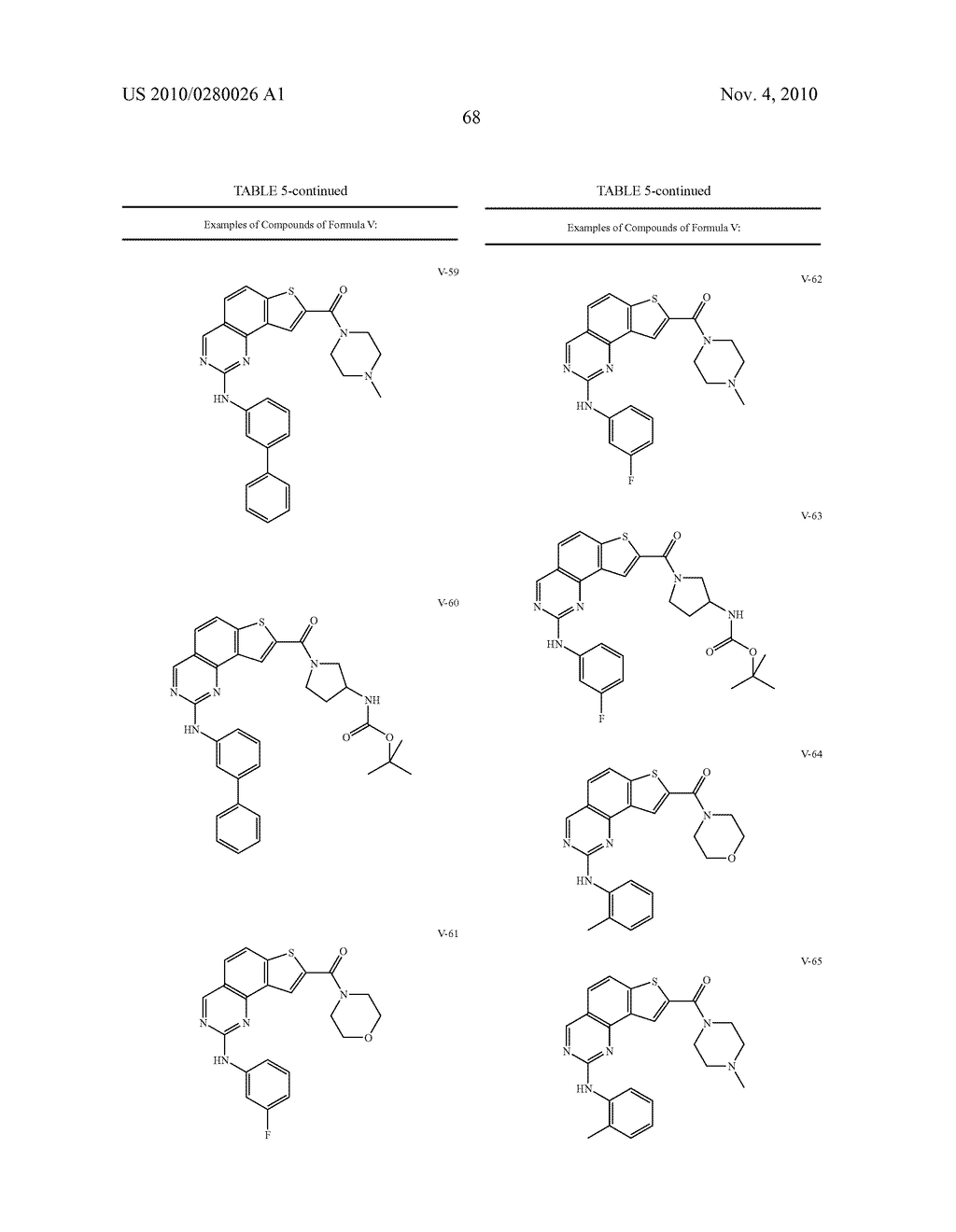 COMPOSITIONS USEFUL AS INHIBITORS OF PROTEIN KINASES - diagram, schematic, and image 69