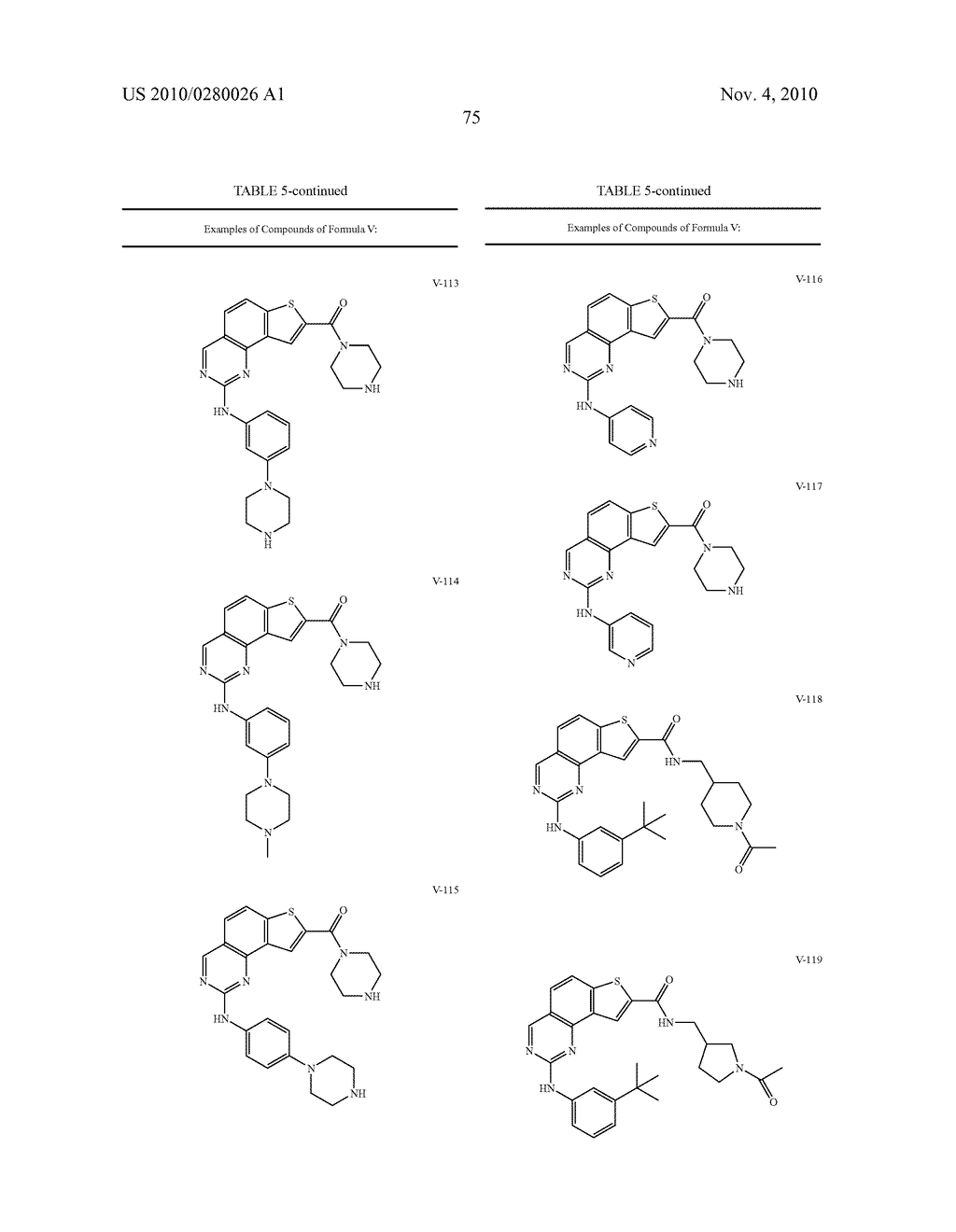 COMPOSITIONS USEFUL AS INHIBITORS OF PROTEIN KINASES - diagram, schematic, and image 76