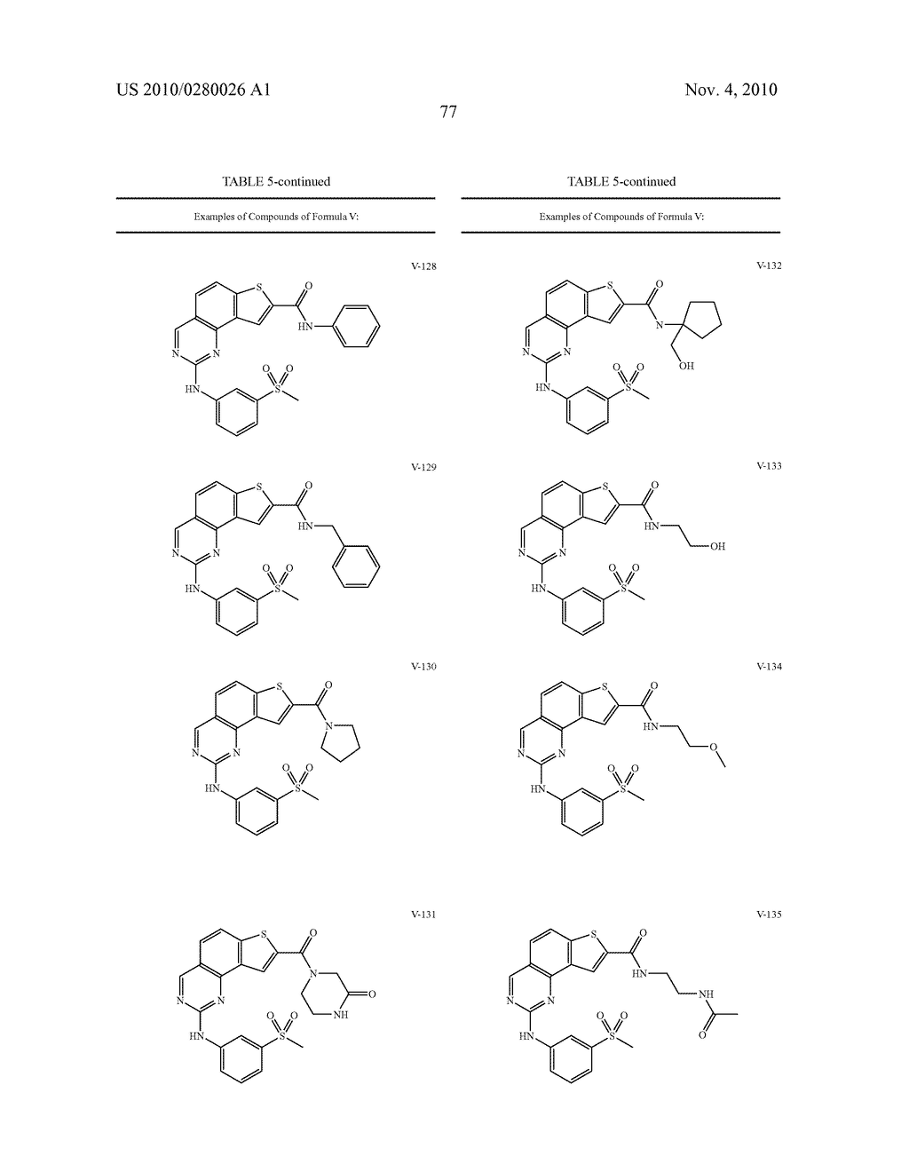 COMPOSITIONS USEFUL AS INHIBITORS OF PROTEIN KINASES - diagram, schematic, and image 78