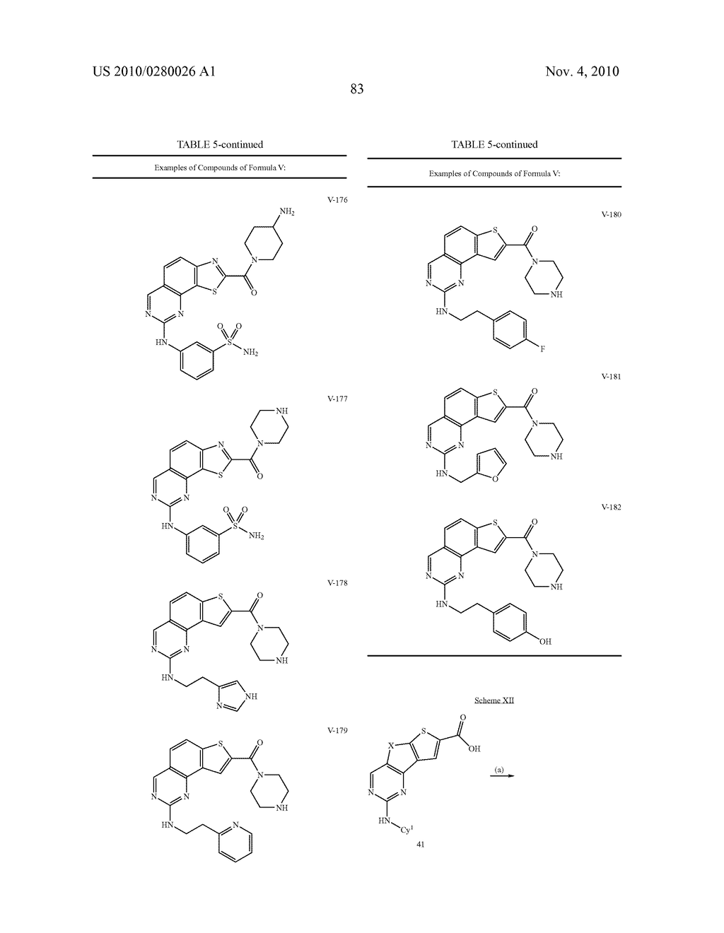 COMPOSITIONS USEFUL AS INHIBITORS OF PROTEIN KINASES - diagram, schematic, and image 84