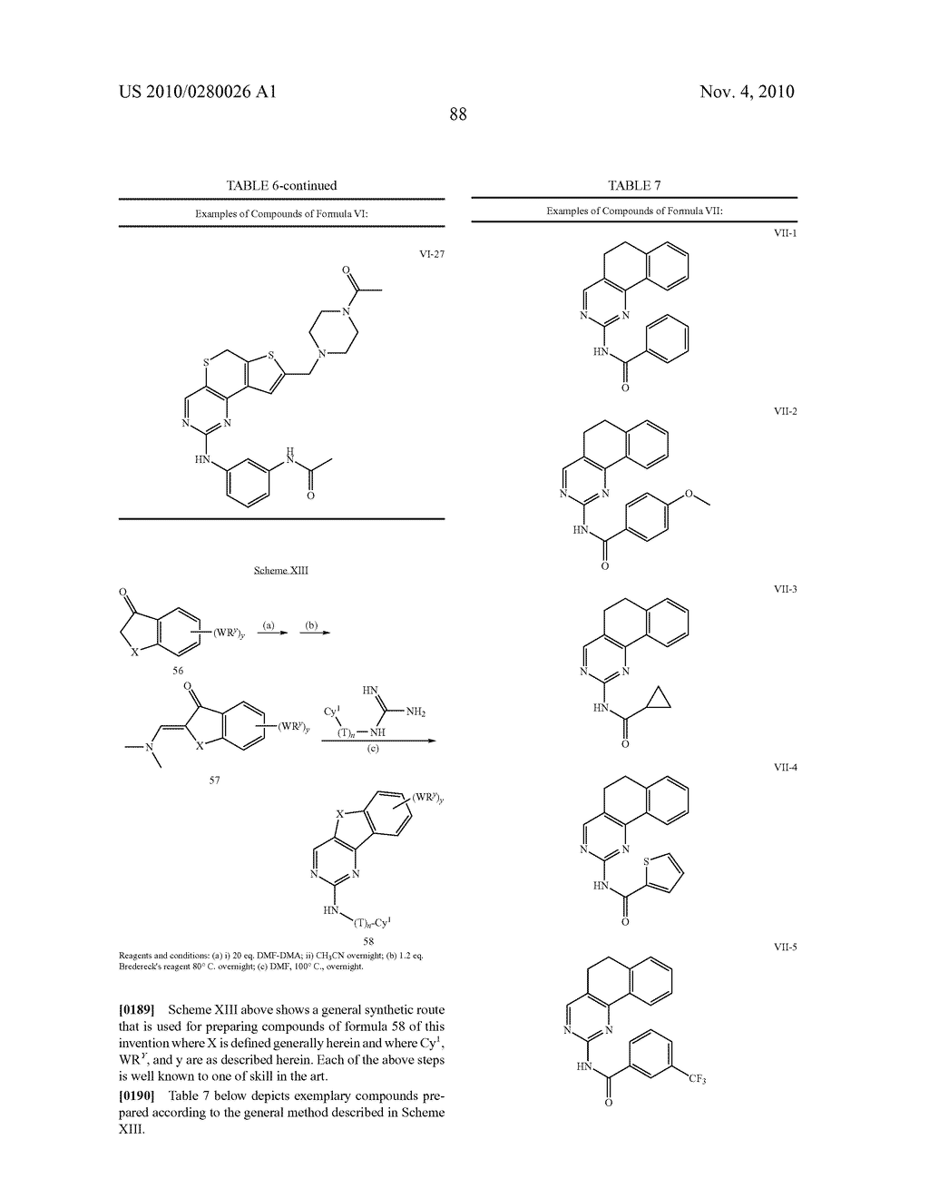 COMPOSITIONS USEFUL AS INHIBITORS OF PROTEIN KINASES - diagram, schematic, and image 89