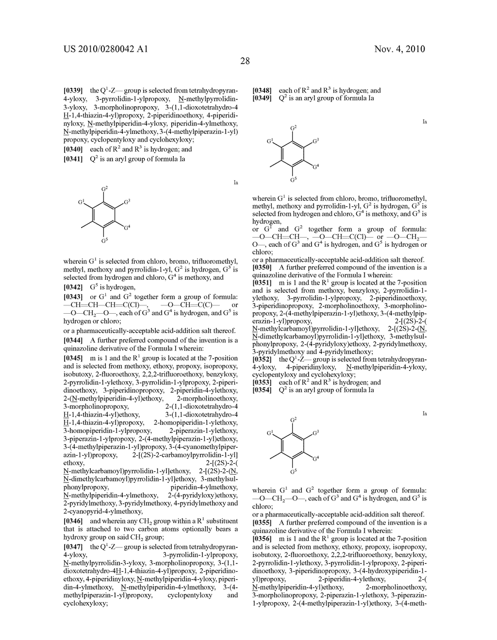 QUINAZOLINE DERIVATIVES FOR THE TREATMENT OF TUMOURS - diagram, schematic, and image 29