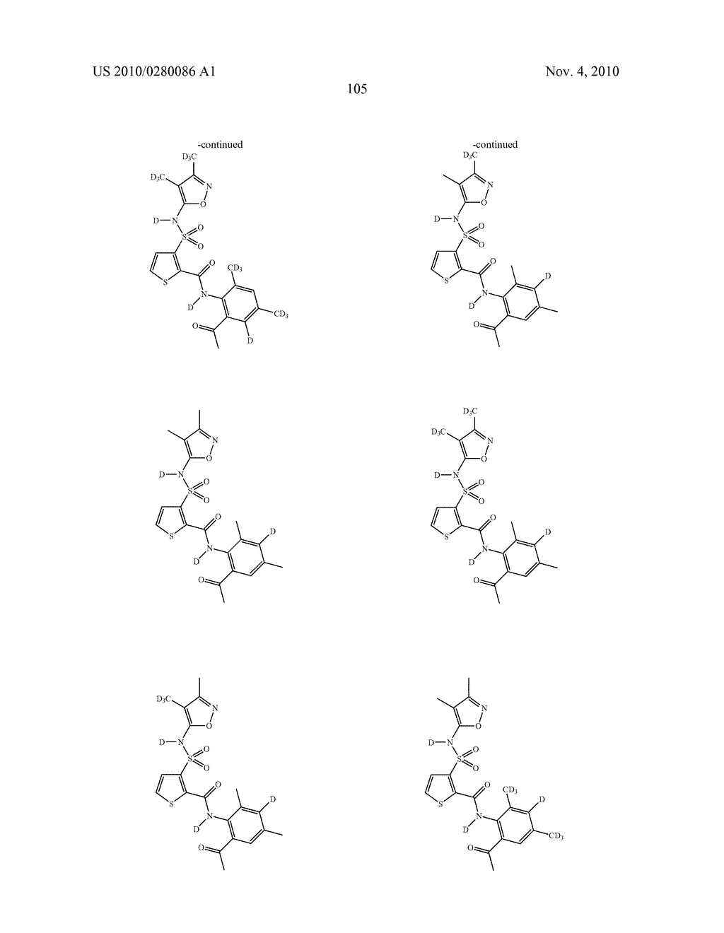 SUBSTITUTED THIOPHENES - diagram, schematic, and image 106