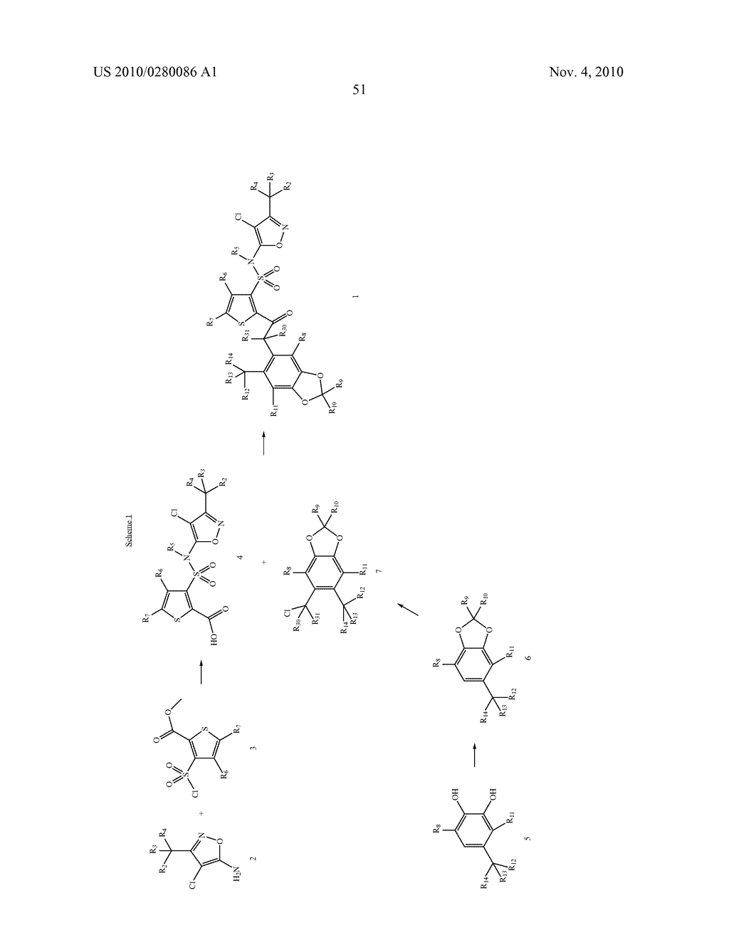 SUBSTITUTED THIOPHENES - diagram, schematic, and image 52