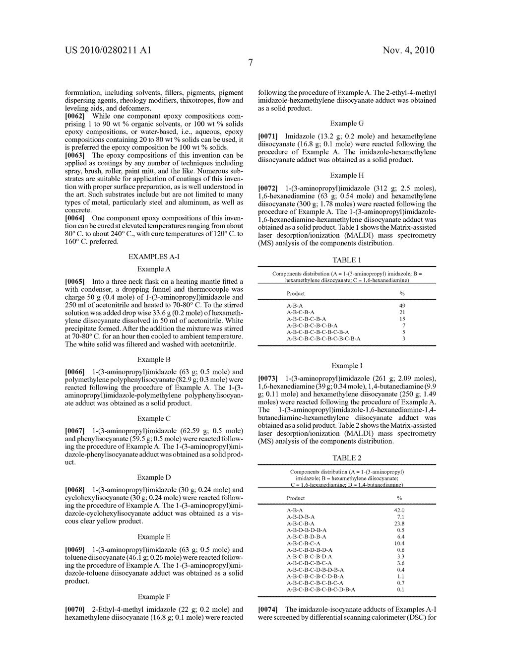 FAST CURABLE EPOXY COMPOSITIONS CONTAINING IMIDAZOLE-AND 1 -(AMINOALKYL) IMIDAZOLE-ISOCYANATE ADDUCTS - diagram, schematic, and image 17