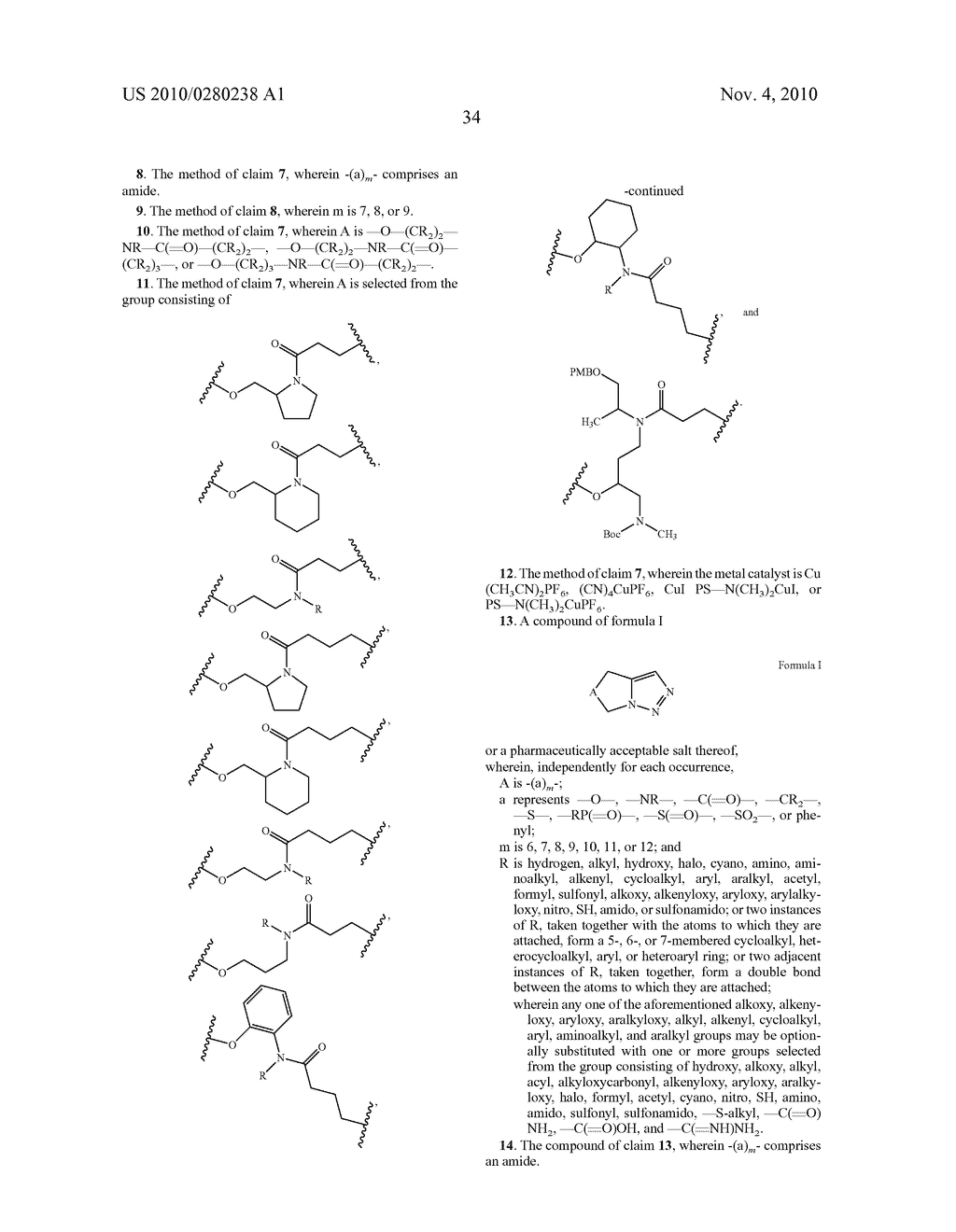 INTRAMOLECULAR AZIDE-ALKYNE CYCLOADDITION - diagram, schematic, and image 52