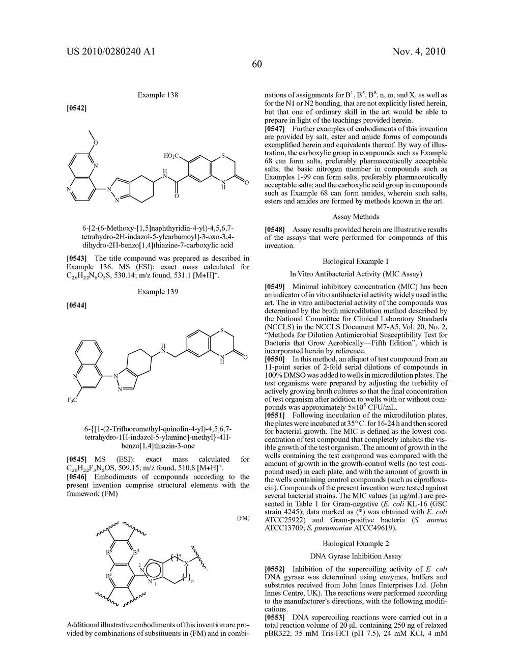 BICYCLIC PYRAZOLE COMPOUNDS AS ANTIBACTERIAL AGENTS - diagram, schematic, and image 61