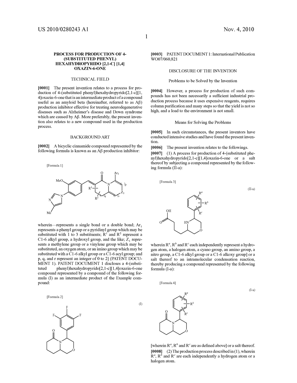 PROCESS FOR PRODUCTION OF 4- (SUBSTITUTED PHENYL) HEXAHYDROPYRIDO [2,1-C] [1,4] OXAZIN-6-ONE - diagram, schematic, and image 02