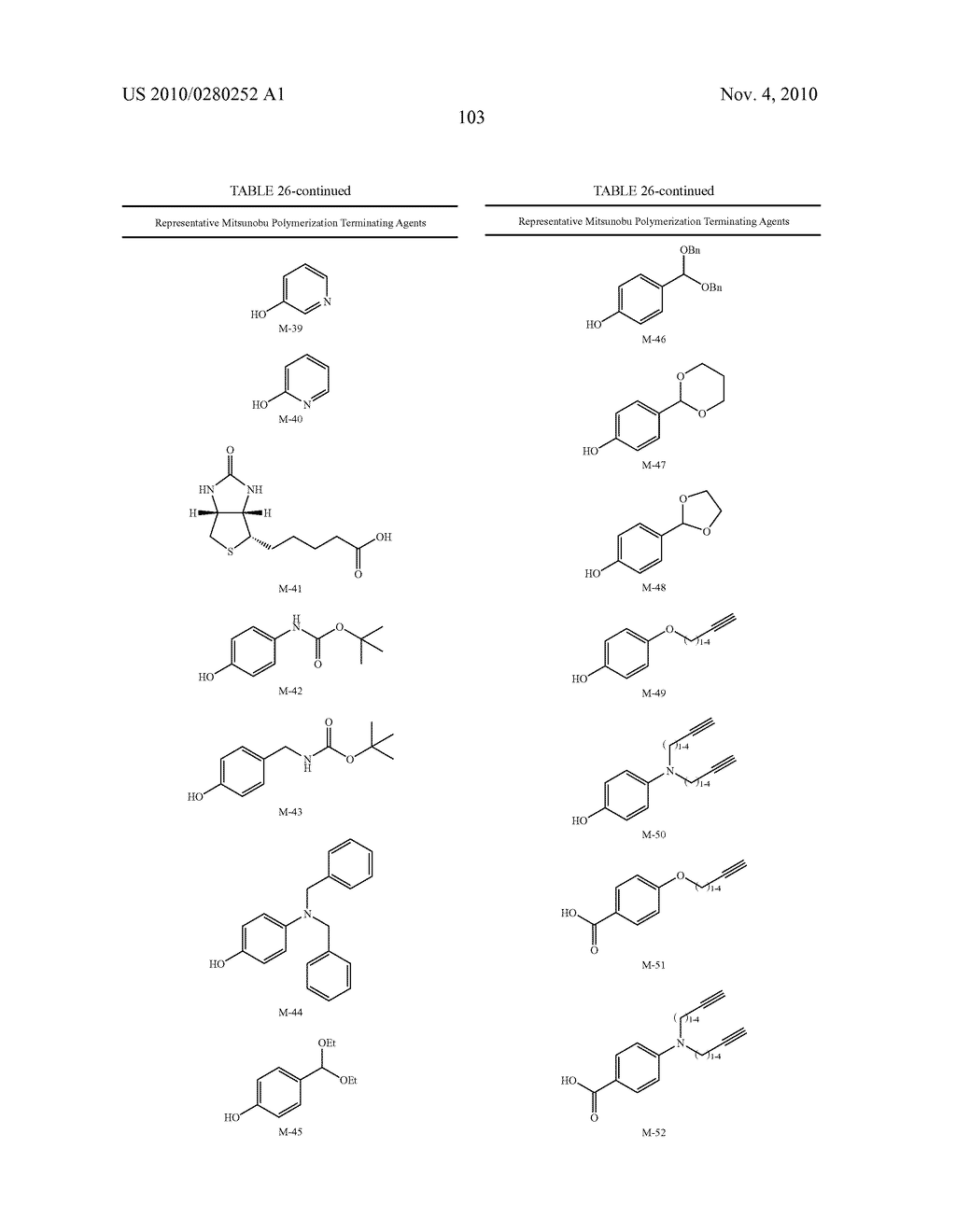 POLY(ETHYLENE GLYCOL) CONTAINING CHEMICALLY DISPARATE ENDGROUPS - diagram, schematic, and image 104