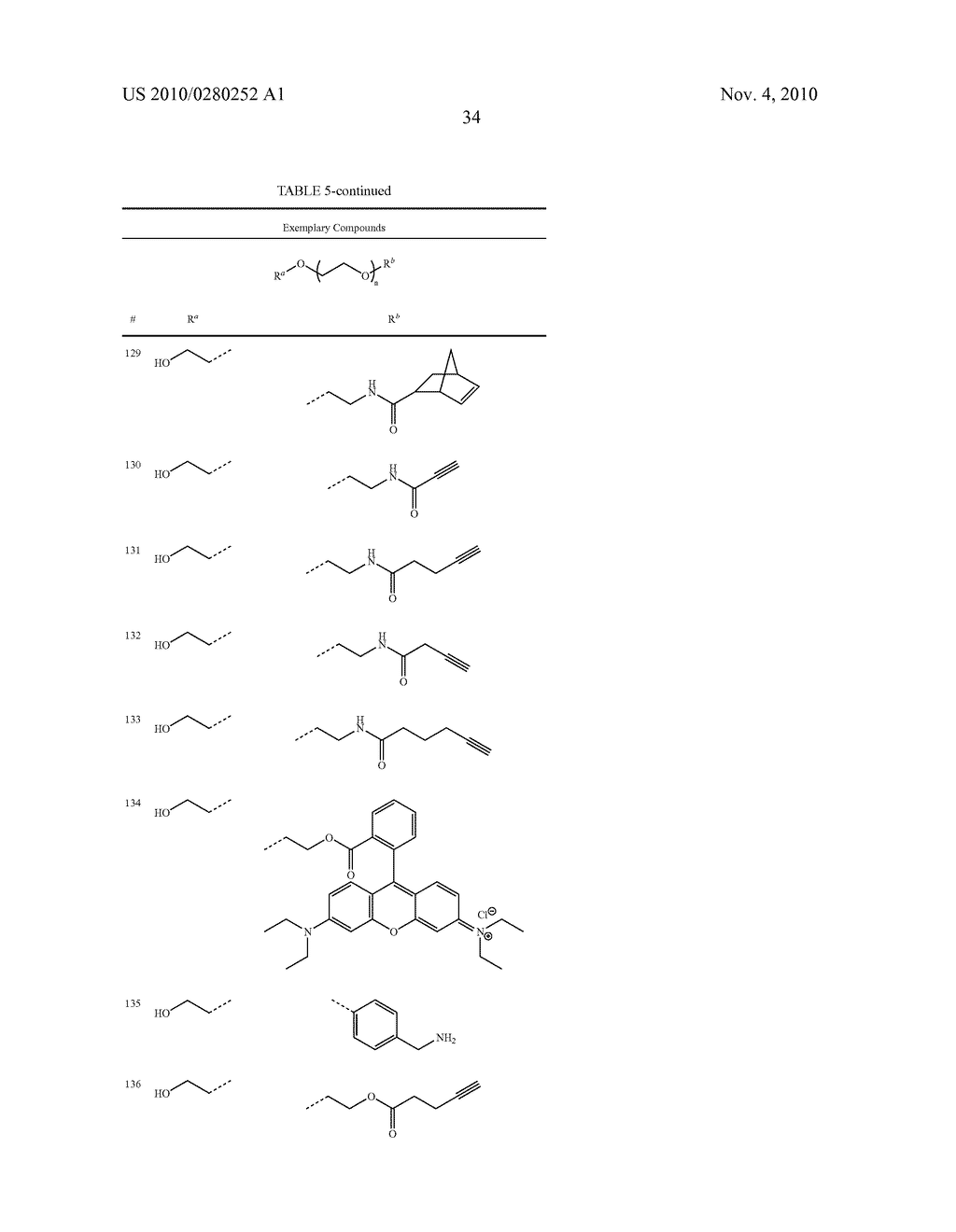 POLY(ETHYLENE GLYCOL) CONTAINING CHEMICALLY DISPARATE ENDGROUPS - diagram, schematic, and image 35