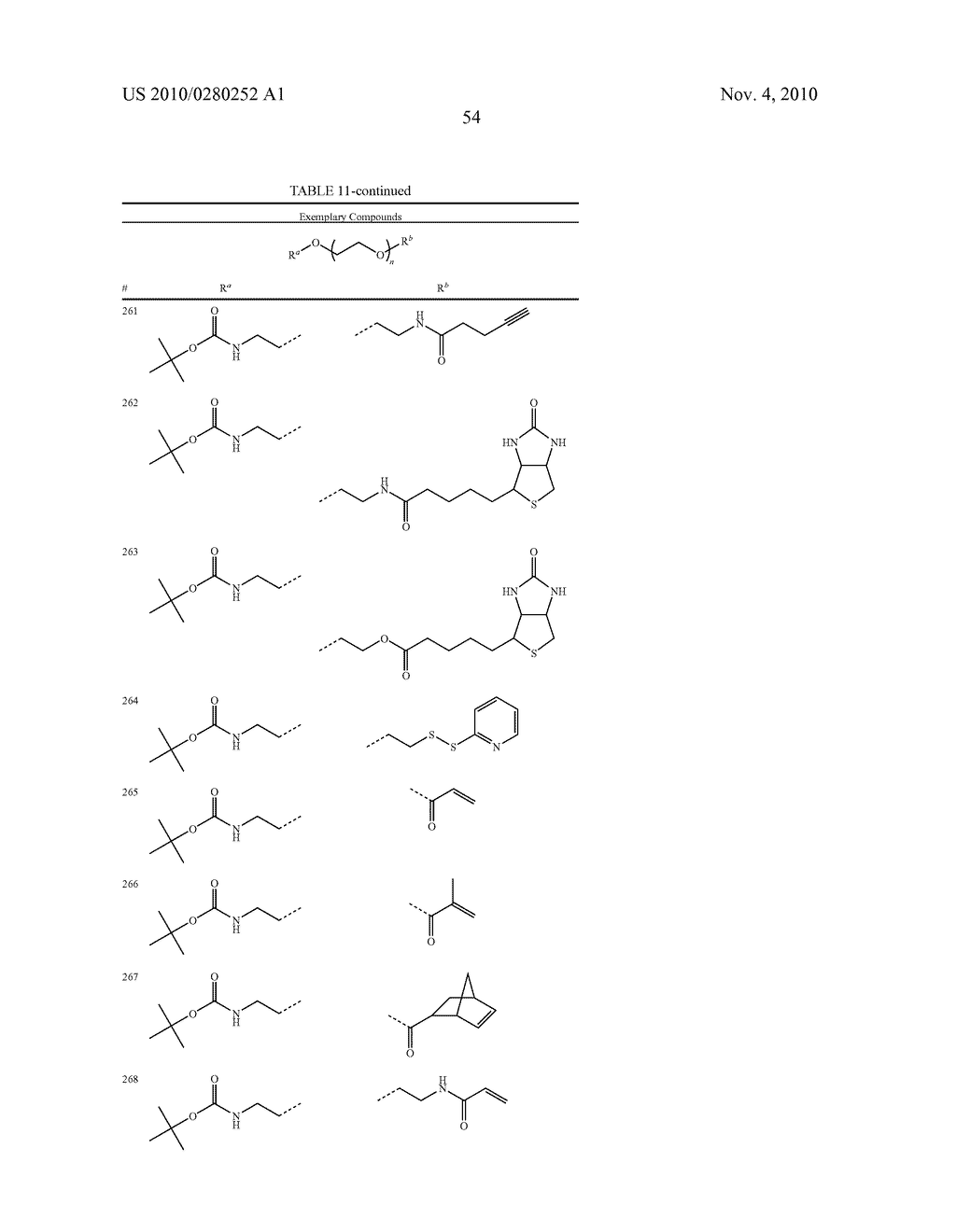 POLY(ETHYLENE GLYCOL) CONTAINING CHEMICALLY DISPARATE ENDGROUPS - diagram, schematic, and image 55