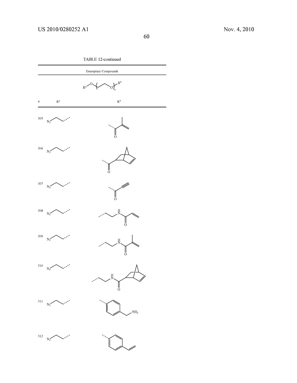 POLY(ETHYLENE GLYCOL) CONTAINING CHEMICALLY DISPARATE ENDGROUPS - diagram, schematic, and image 61