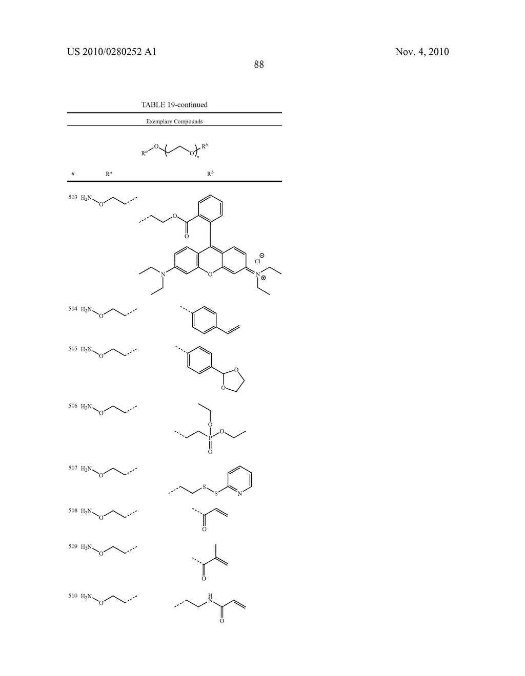 POLY(ETHYLENE GLYCOL) CONTAINING CHEMICALLY DISPARATE ENDGROUPS - diagram, schematic, and image 89