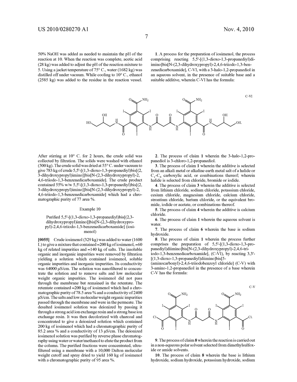 Process for the Prepartion of Iosimenol - diagram, schematic, and image 13