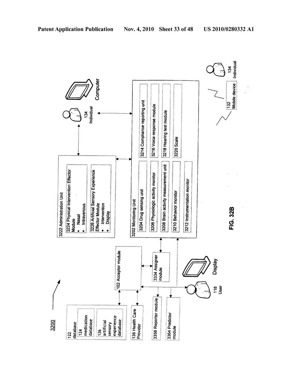 Methods and systems for monitoring bioactive agent use - diagram, schematic, and image 34