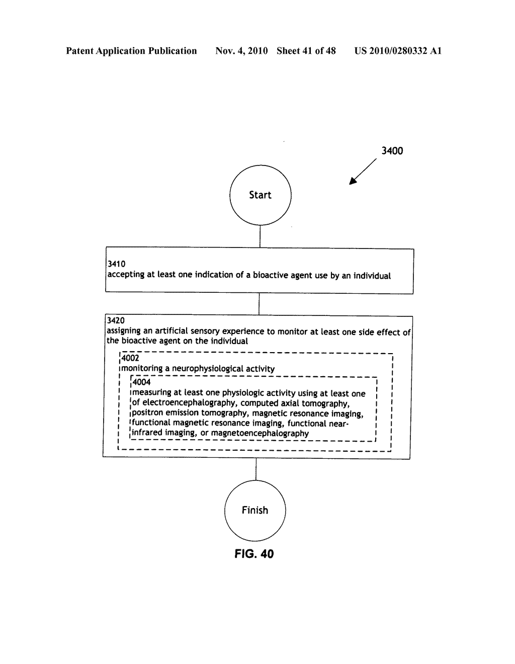 Methods and systems for monitoring bioactive agent use - diagram, schematic, and image 42