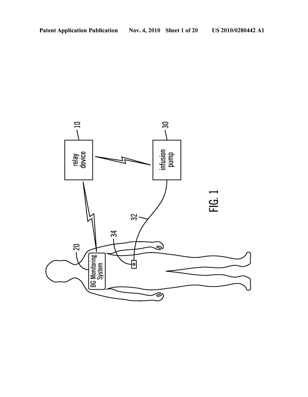 Replay device for transferring information between a sensor system and a fluid delivery system - diagram, schematic, and image 02