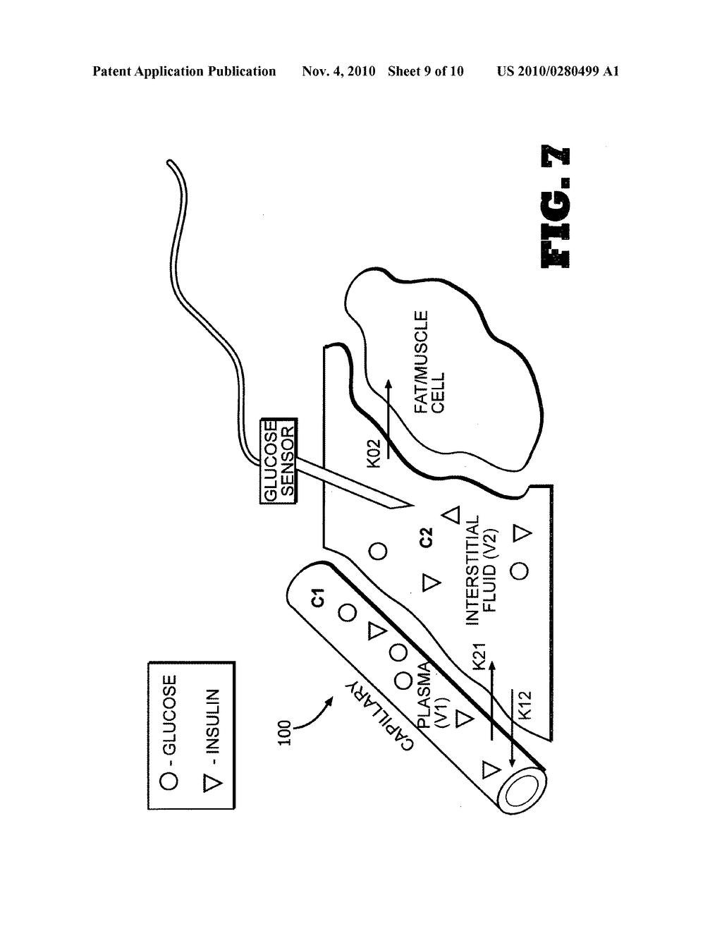 SYSTEM AND METHOD FOR GLYCEMIC CONTROL - diagram, schematic, and image 10