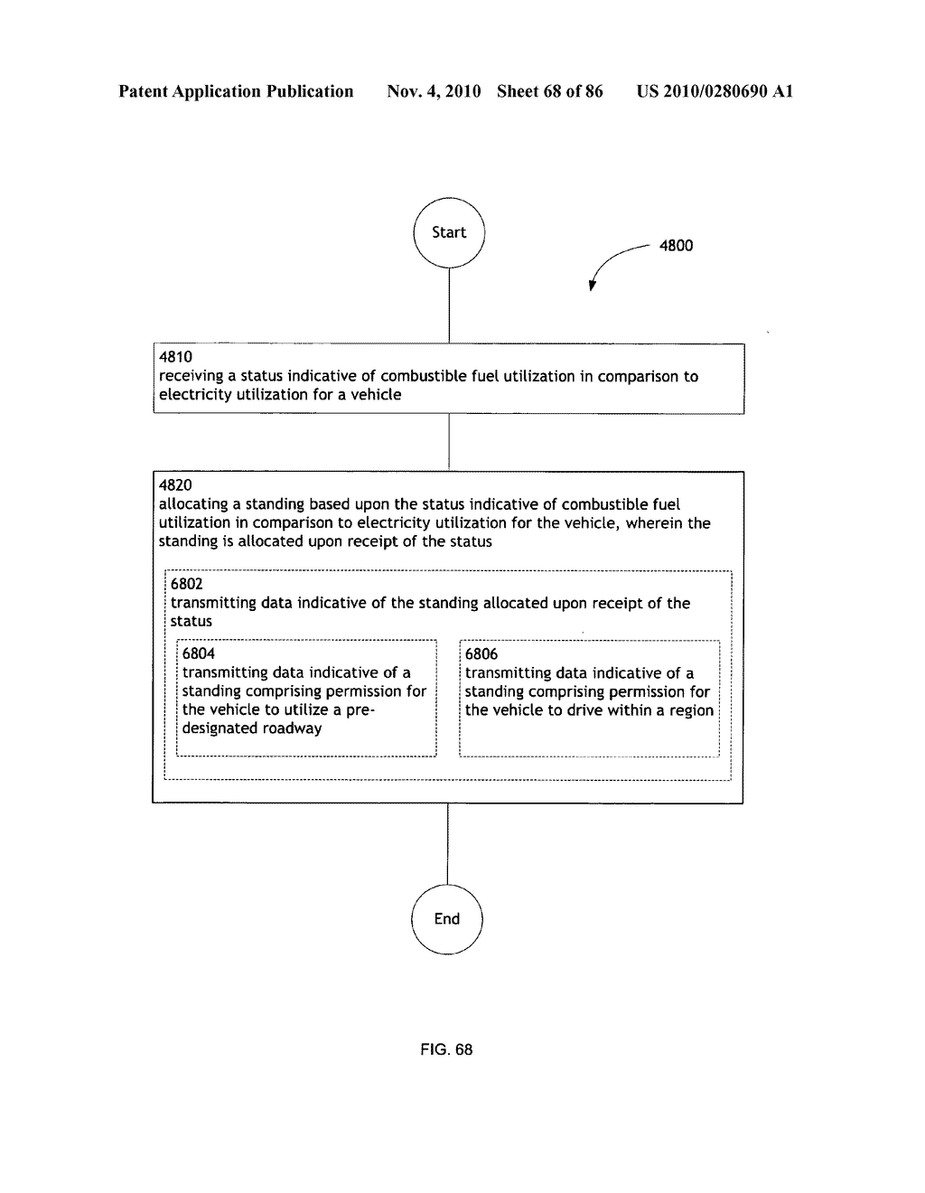 Awarding standings to a vehicle based upon one or more fuel utilization characteristics - diagram, schematic, and image 69