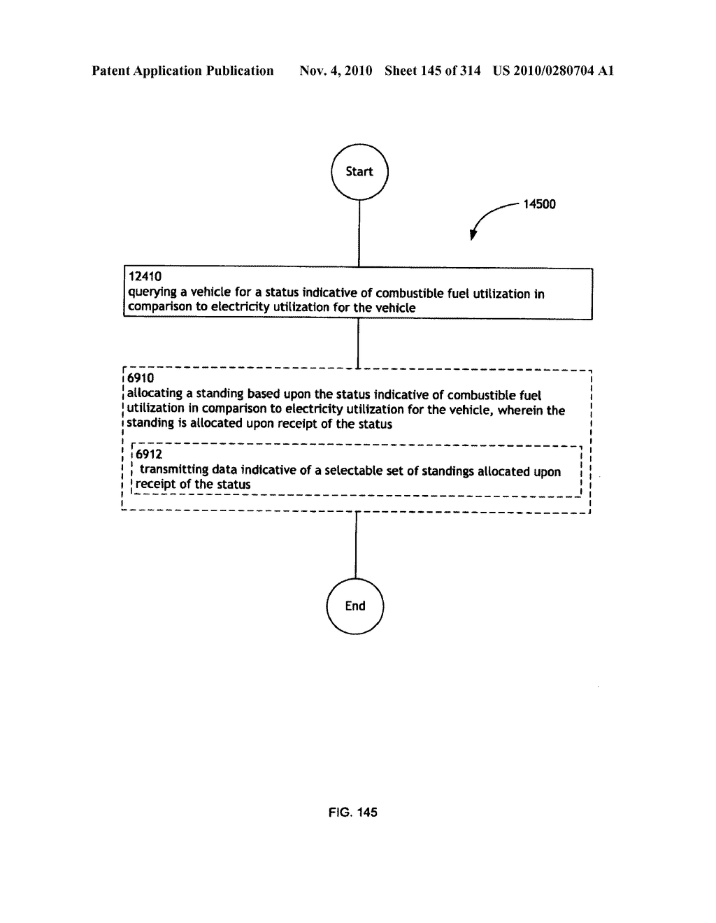 Awarding standings to a vehicle based upon one or more fuel utilization characteristics - diagram, schematic, and image 146