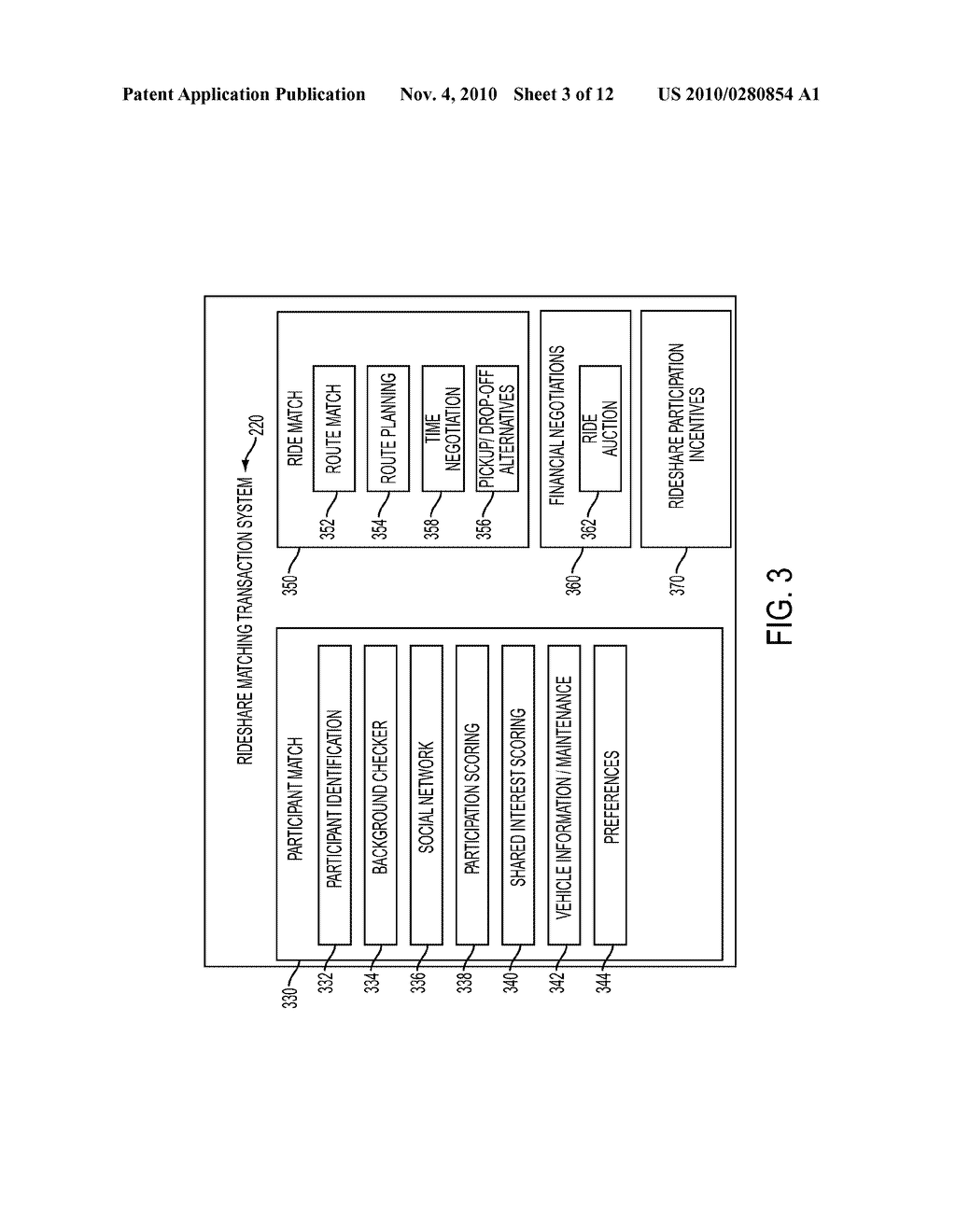 System And Method For Matching Participants In A Rideshare Program - diagram, schematic, and image 04