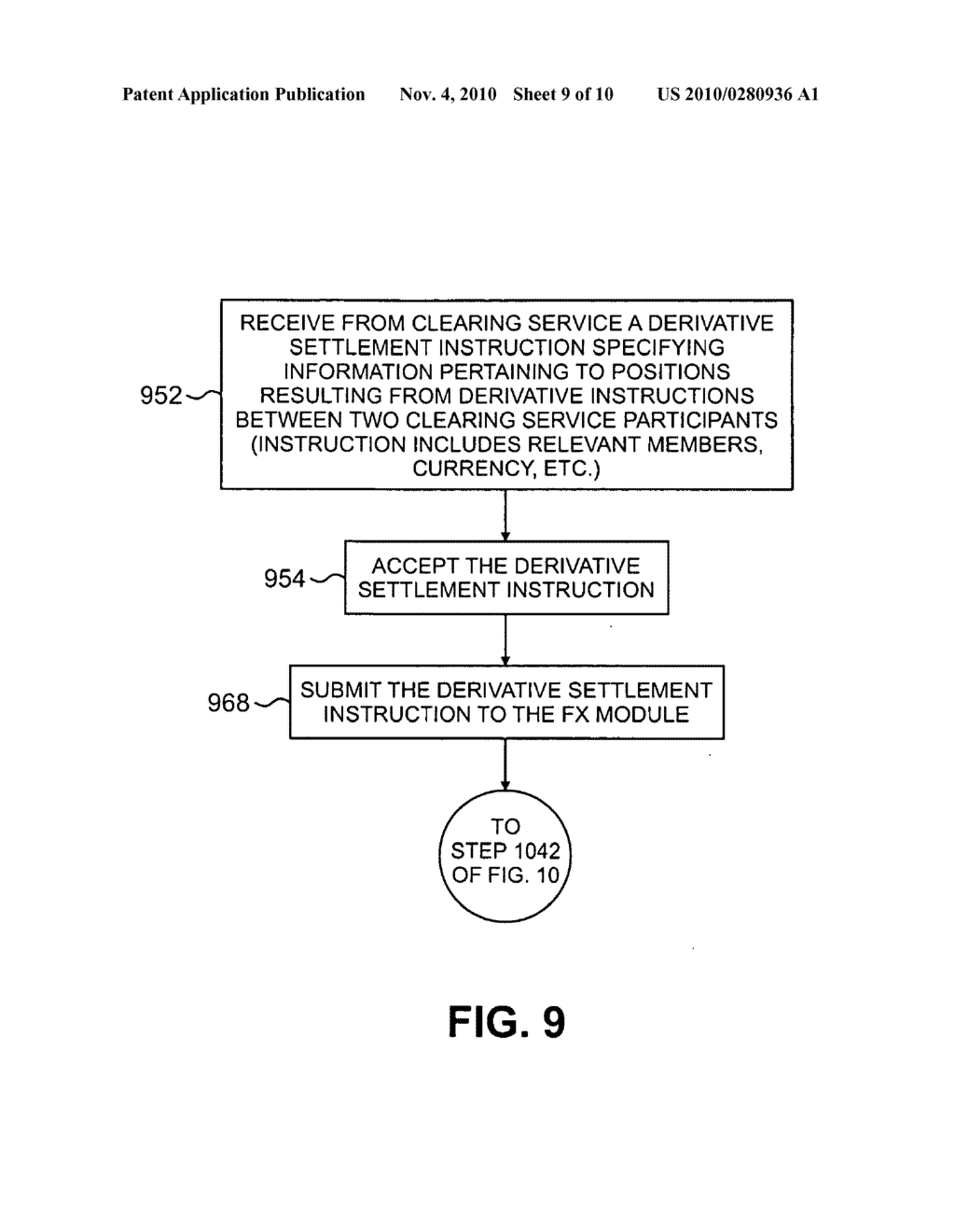 SYSTEM AND METHOD FOR PROCESSING AND SETTLING PAYMENT INSTRUCTIONS RELATING TO VARIOUS FINANCIAL INSTRUMETS - diagram, schematic, and image 10