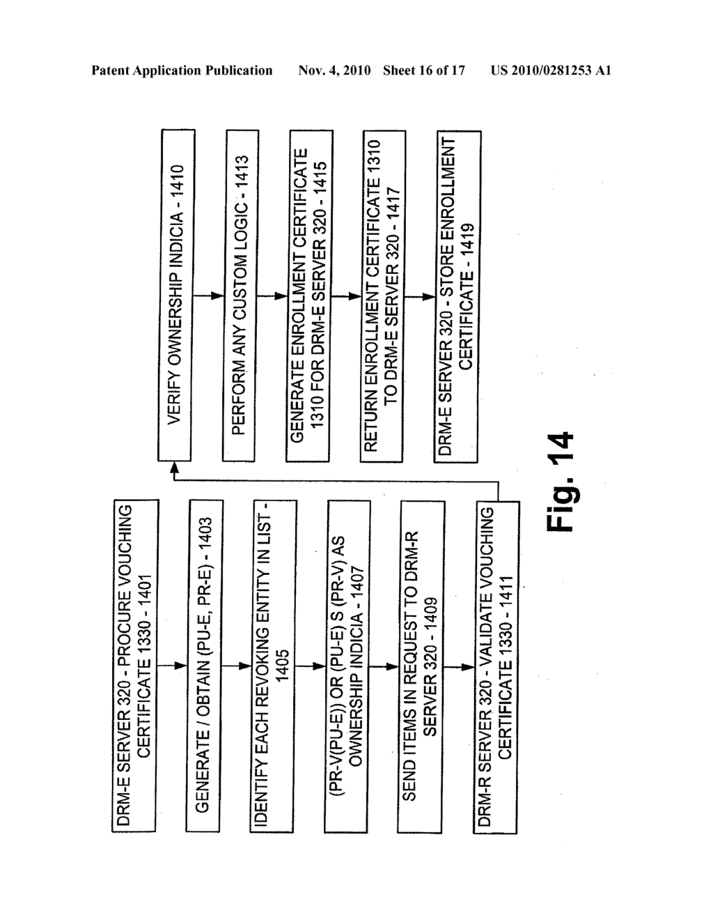 ISSUING A PUBLISHER USE LICENSE OFF-LINE IN A DIGITAL RIGHTS MANAGEMENT (DRM) SYSTEM - diagram, schematic, and image 17