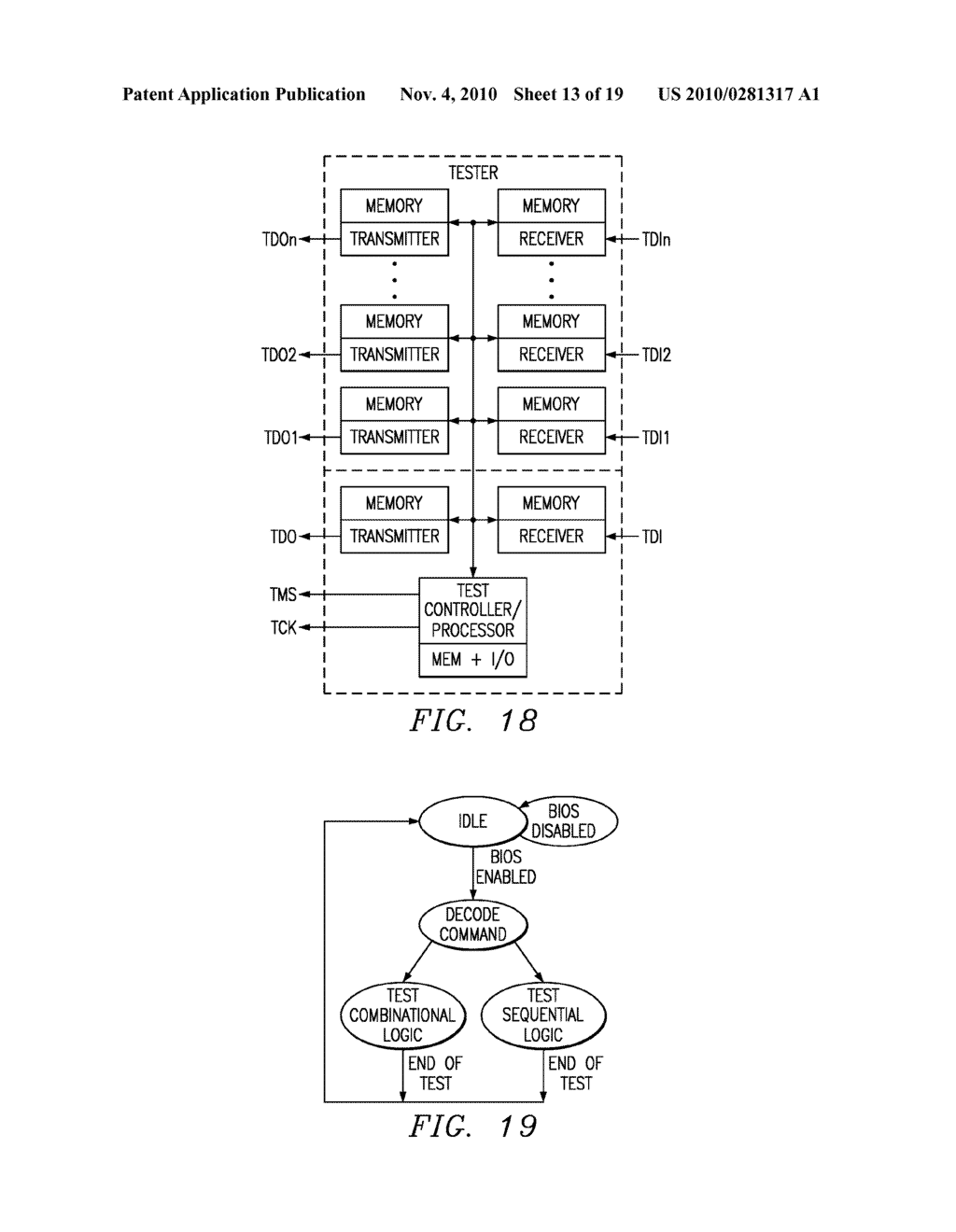 CONTROLLER APPLYING STIMULUS DATA WHILE CONTINUOUSLY RECEIVING SERIAL STIMULUS DATA - diagram, schematic, and image 14