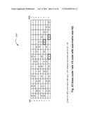 Low complexity communication device employing in-place constructed LDPC (Low Density Parity Check) code diagram and image