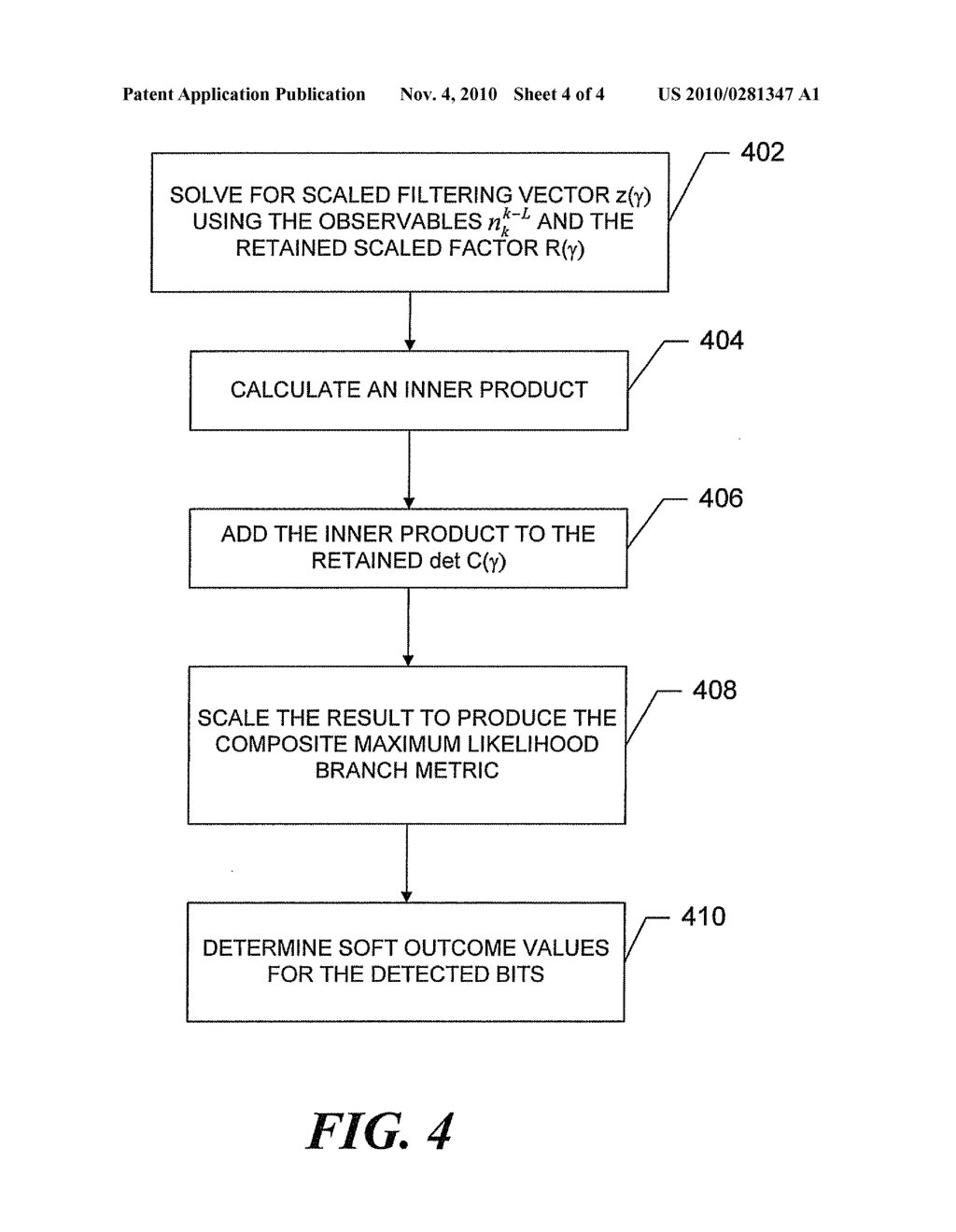 VITERBI DETECTOR THAT ASSOCIATES MULTIPLE DATA DEPENDENT NOISE PREDICTION FILTERS WITH EACH POSSIBLE BIT PATTERN - diagram, schematic, and image 05