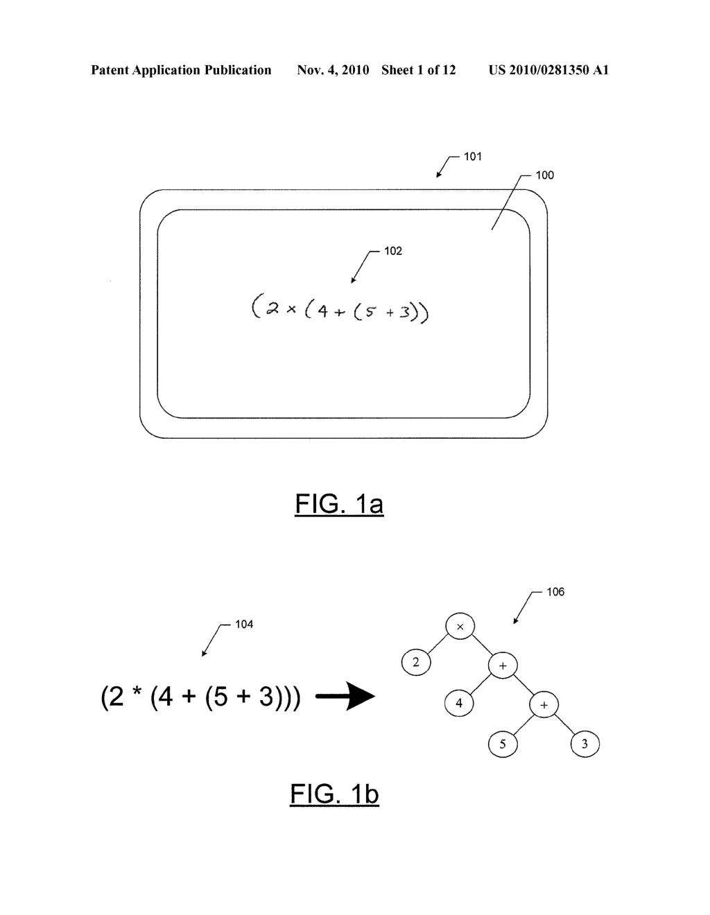 Method, Apparatus, and Computer Program Product for Written Mathematical Expression Analysis - diagram, schematic, and image 02