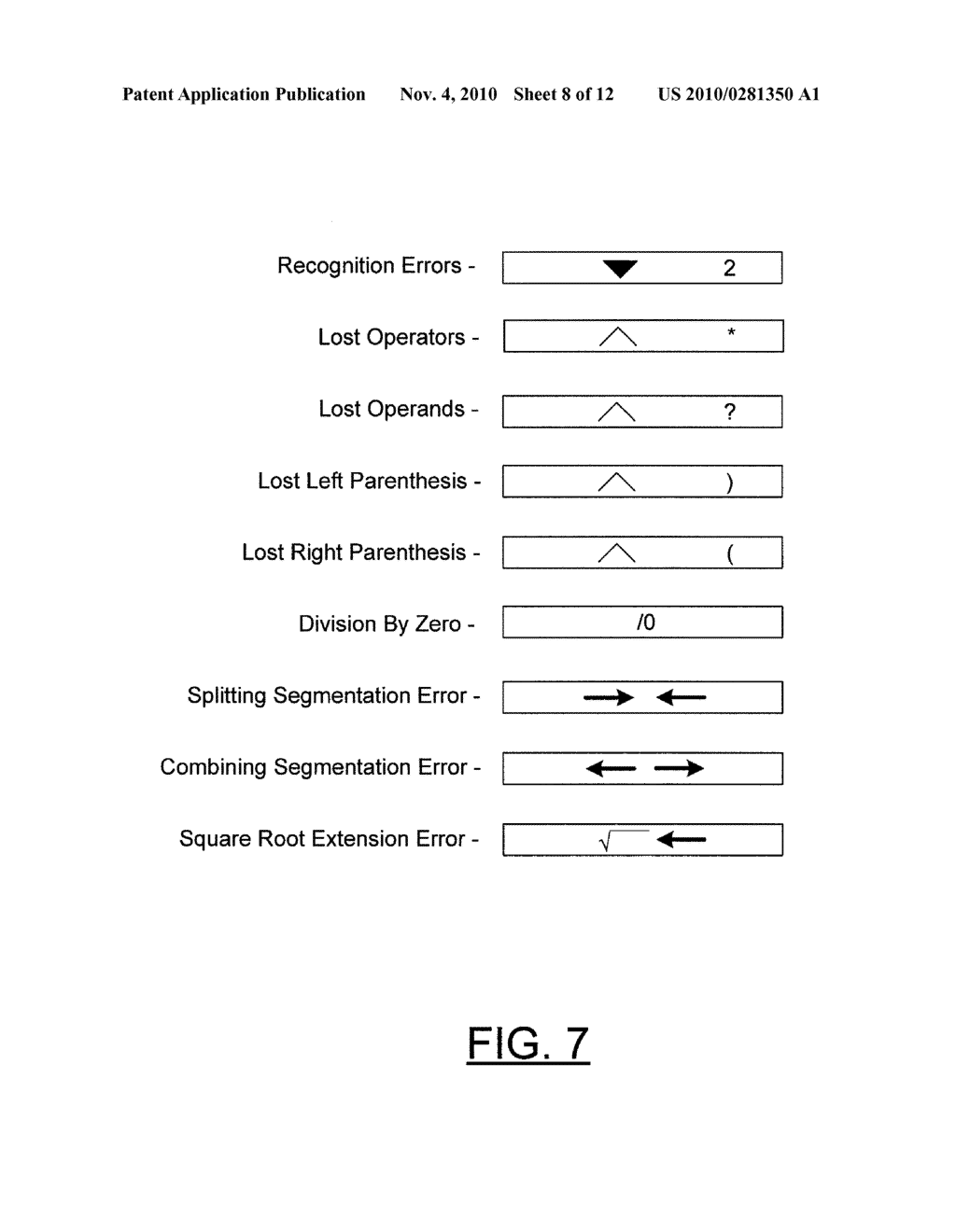 Method, Apparatus, and Computer Program Product for Written Mathematical Expression Analysis - diagram, schematic, and image 09