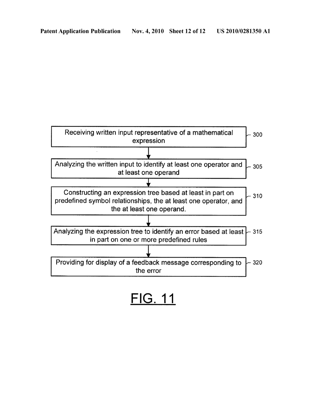 Method, Apparatus, and Computer Program Product for Written Mathematical Expression Analysis - diagram, schematic, and image 13