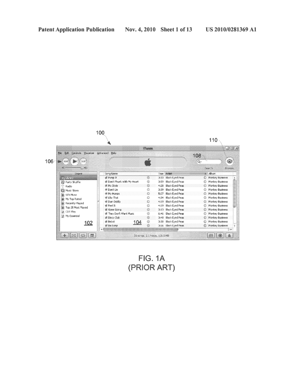 Graphical User Interface with Improved Media Presentation - diagram, schematic, and image 02