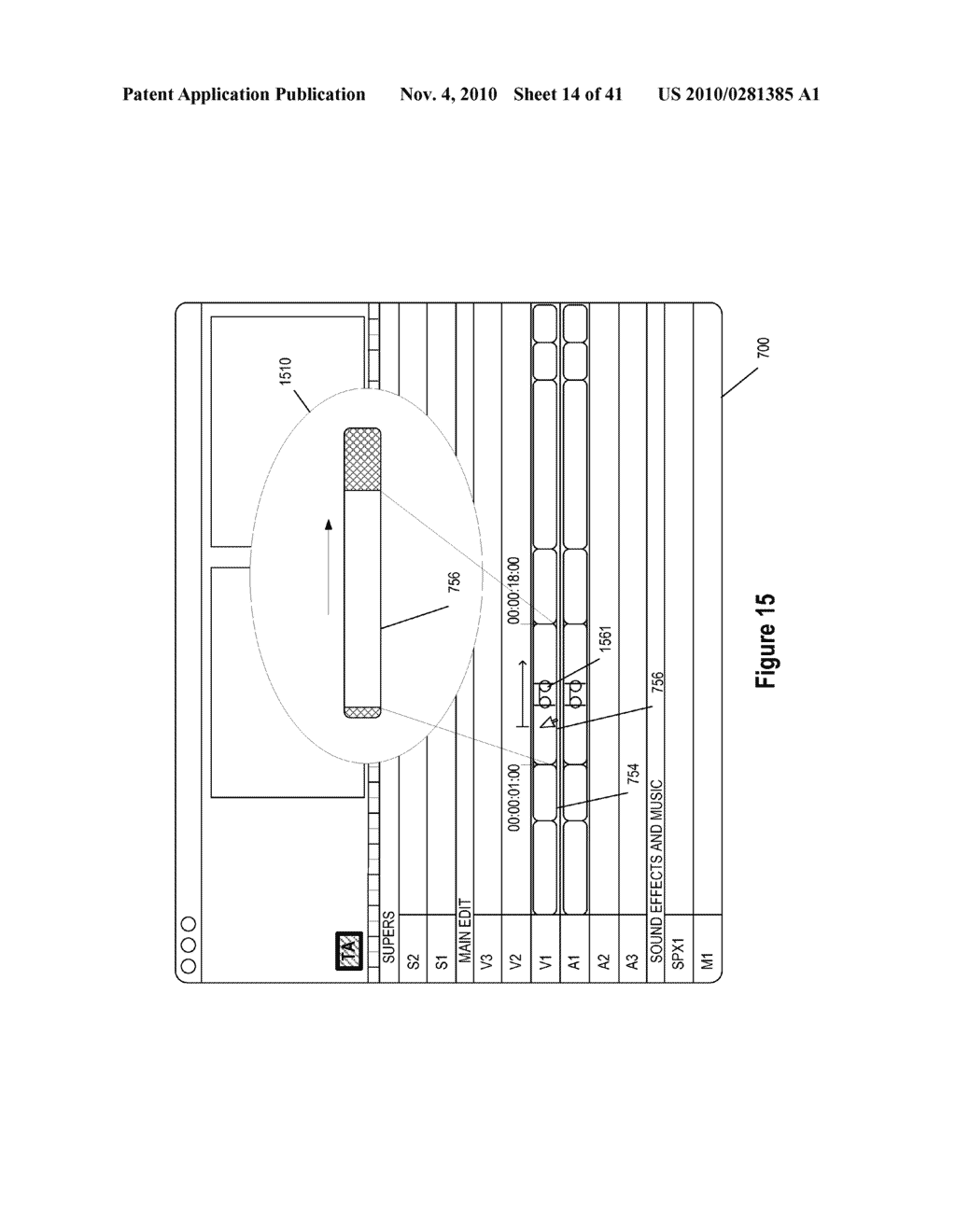 Presenting an Editing Tool in a Composite Display Area - diagram, schematic, and image 15