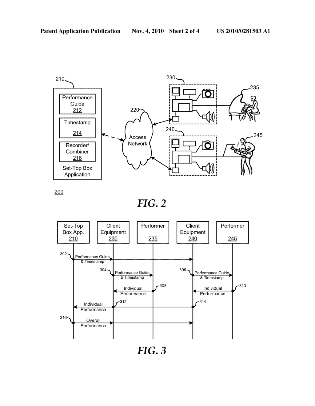 System and Method for Recording a Multi-Part Performance on an Internet Protocol Television Network - diagram, schematic, and image 03