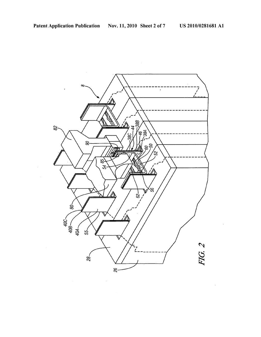 Method for Manufacture of Battery Pouch Terminals - diagram, schematic, and image 03