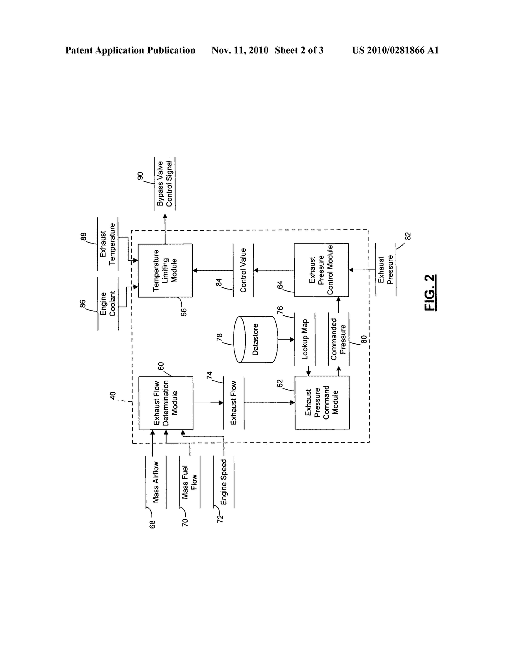 EXHAUST GAS BYPASS VALVE CONTROL FOR THERMOELECTRIC GENERATOR - diagram, schematic, and image 03