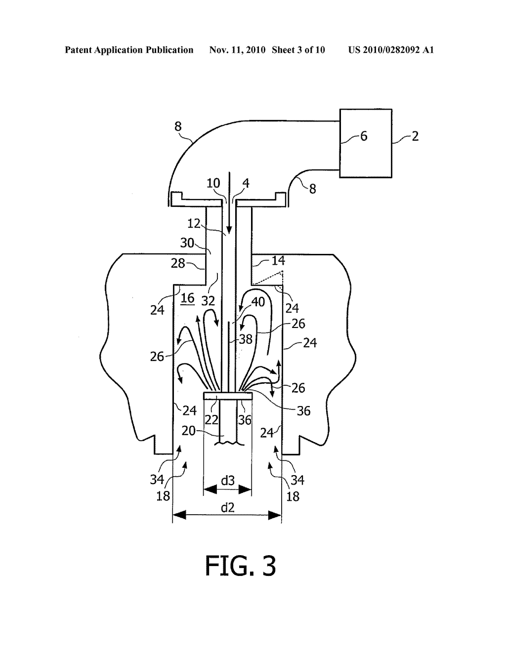 DEVICE FOR PREPARING A BEVERAGE SUITABLE FOR HUMAN CONSUMPTION WITH A FINE-BUBBLE FOAM LAYER - diagram, schematic, and image 04