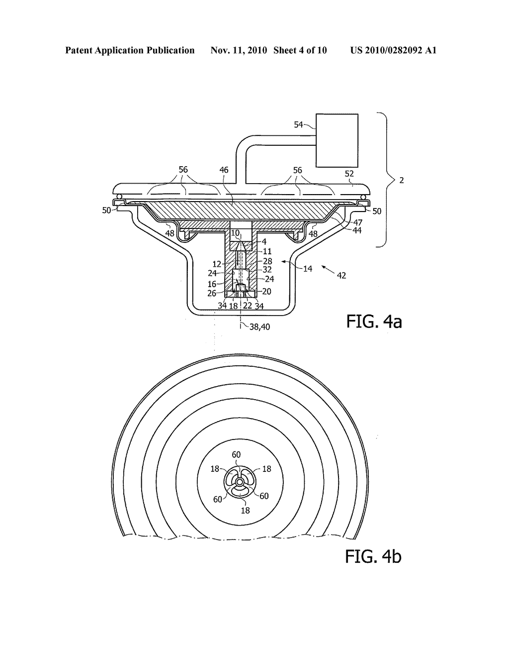 DEVICE FOR PREPARING A BEVERAGE SUITABLE FOR HUMAN CONSUMPTION WITH A FINE-BUBBLE FOAM LAYER - diagram, schematic, and image 05