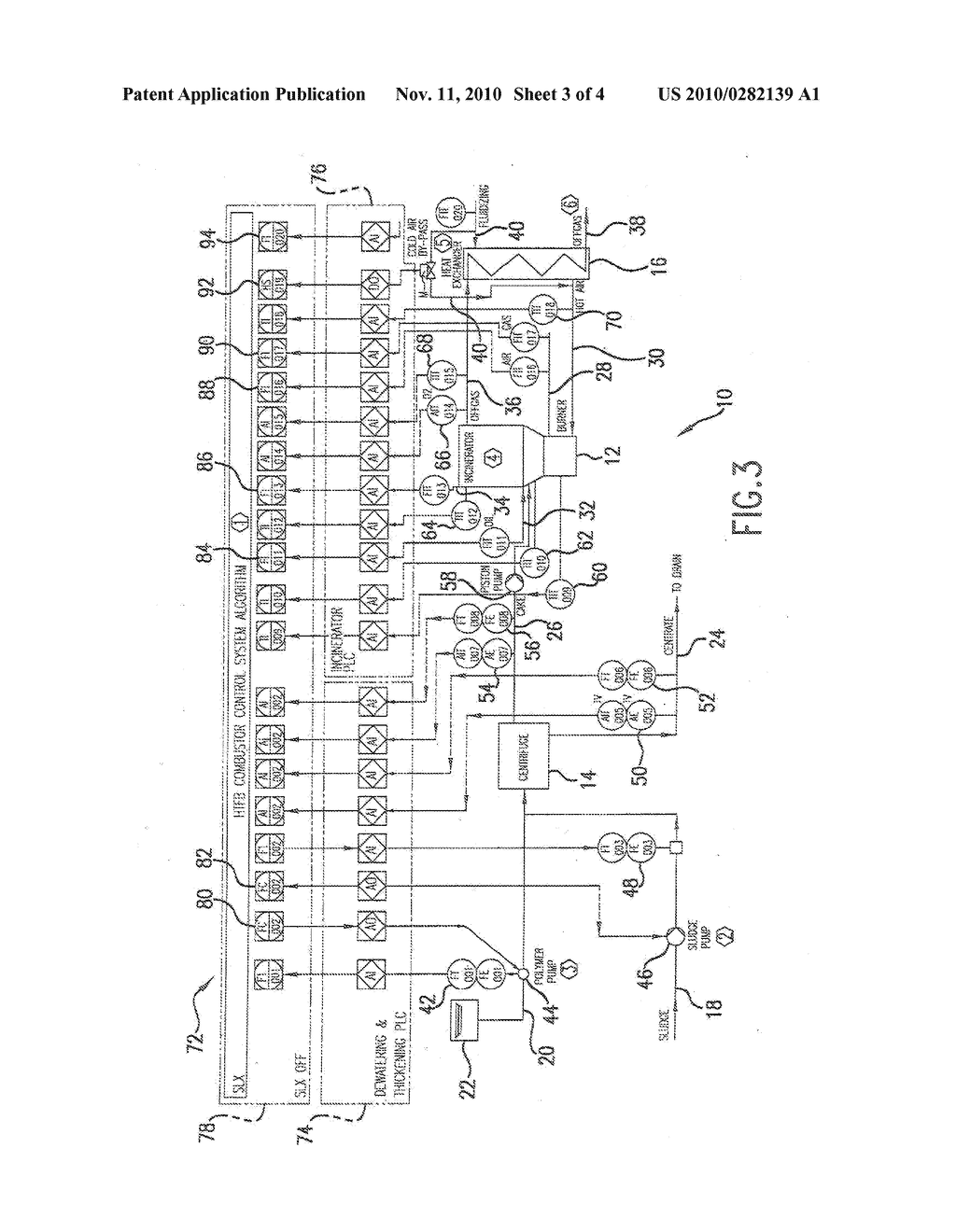 METHODS FOR INCINERATING SLUDGE IN A COMBUSTOR - diagram, schematic, and image 04