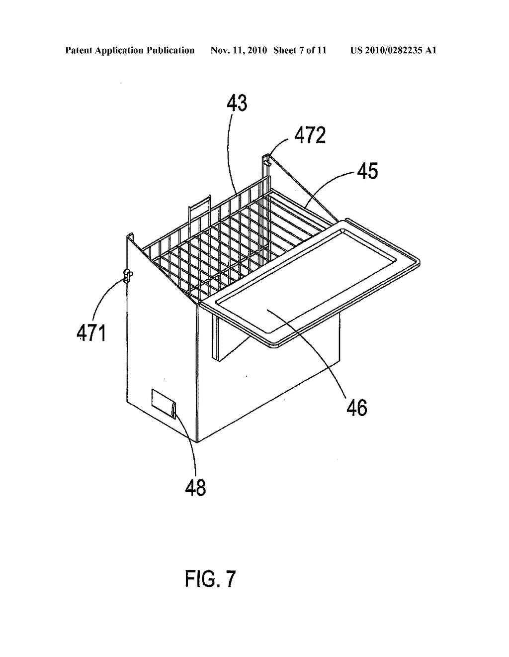 BARBECUE GRILL STRUCTURE - diagram, schematic, and image 08